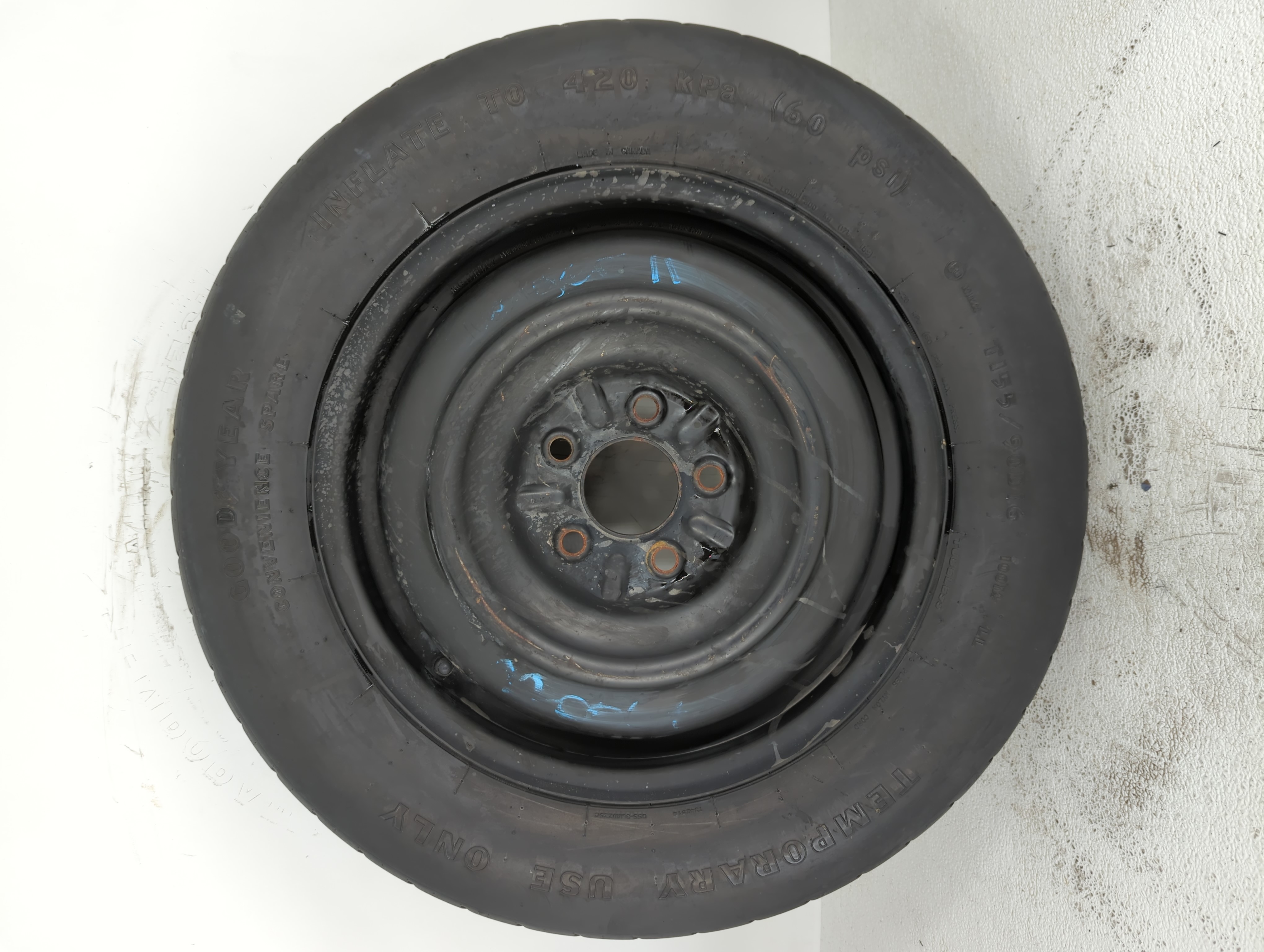 Picture of 2008-2014 Dodge Avenger Spare Donut Tire Wheel Rim Oem 782446