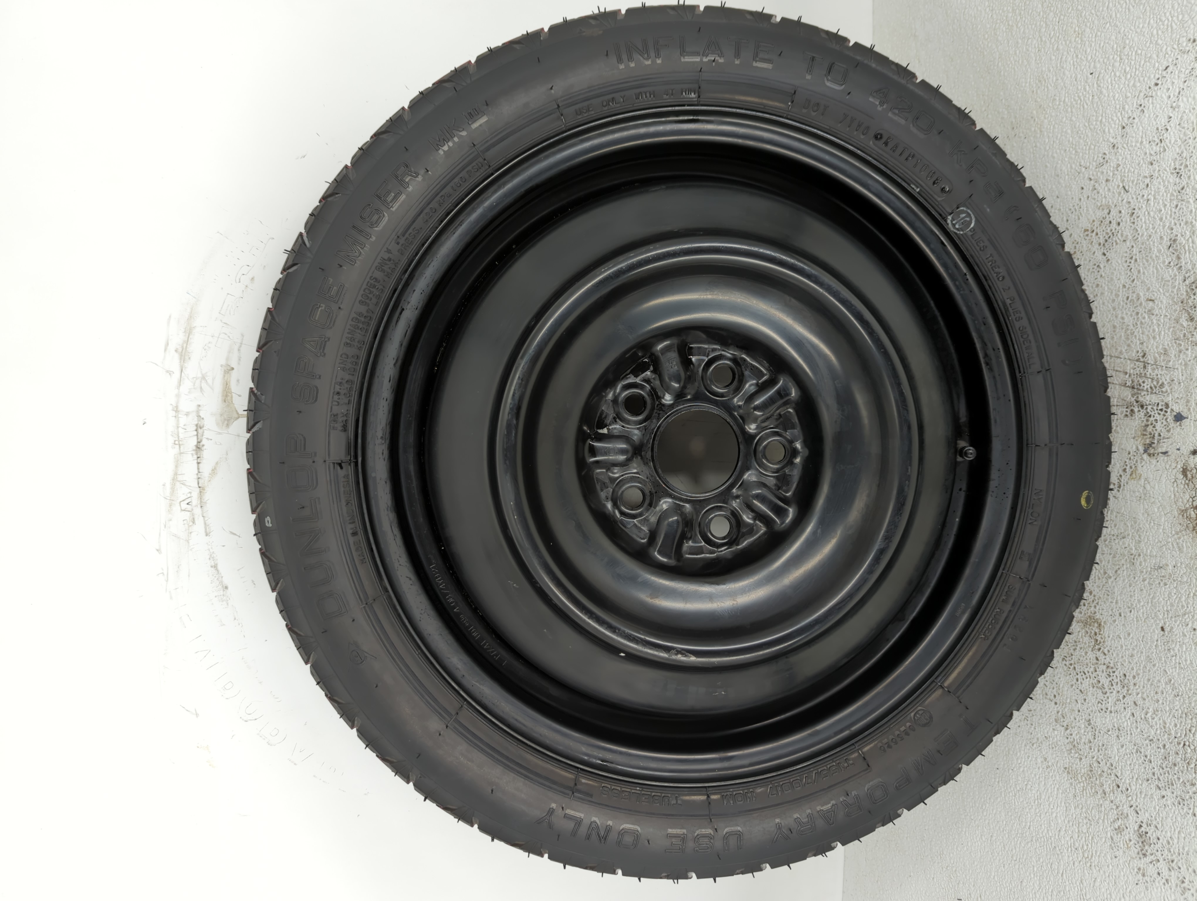 2007-2017 Toyota Camry Spare Donut Tire Wheel Rim Oem 782449 - Oemusedautoparts1.com