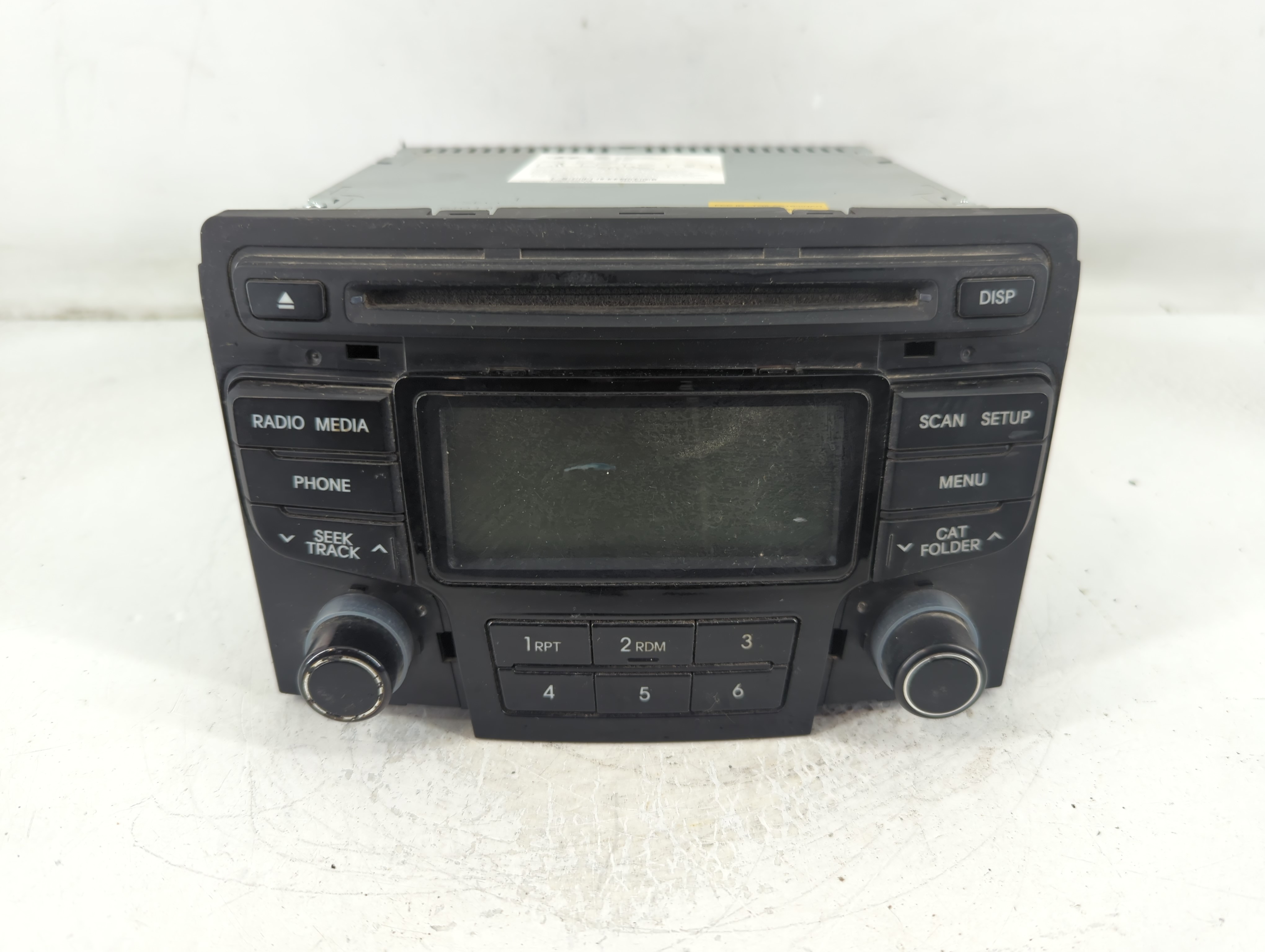 2012-2015 Hyundai Sonata Am Fm Cd Player Radio Receiver 782593 - Oemusedautoparts1.com