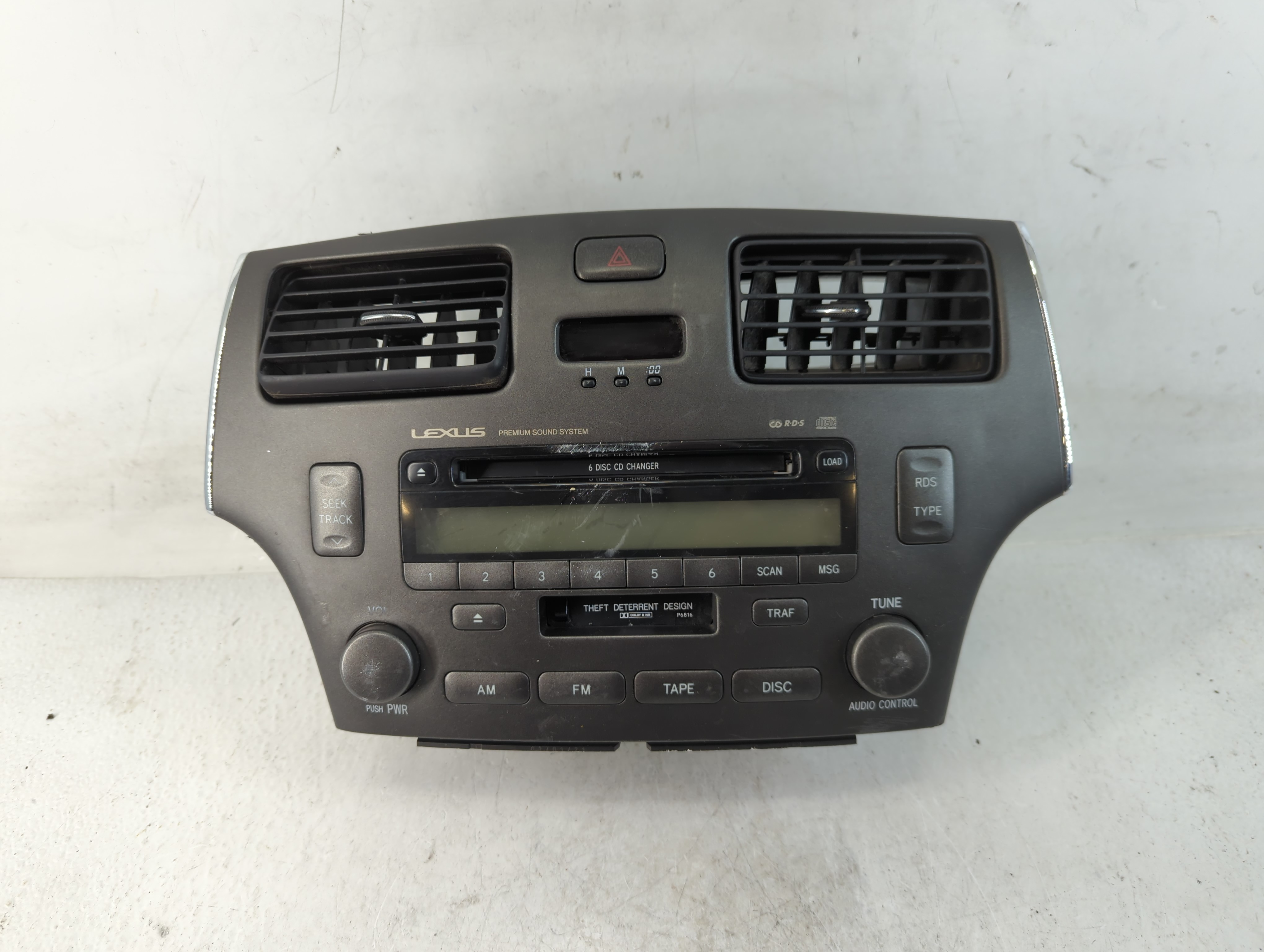 2002-2003 Lexus Es300 Am Fm Cd Player Radio Receiver 782662 - Oemusedautoparts1.com