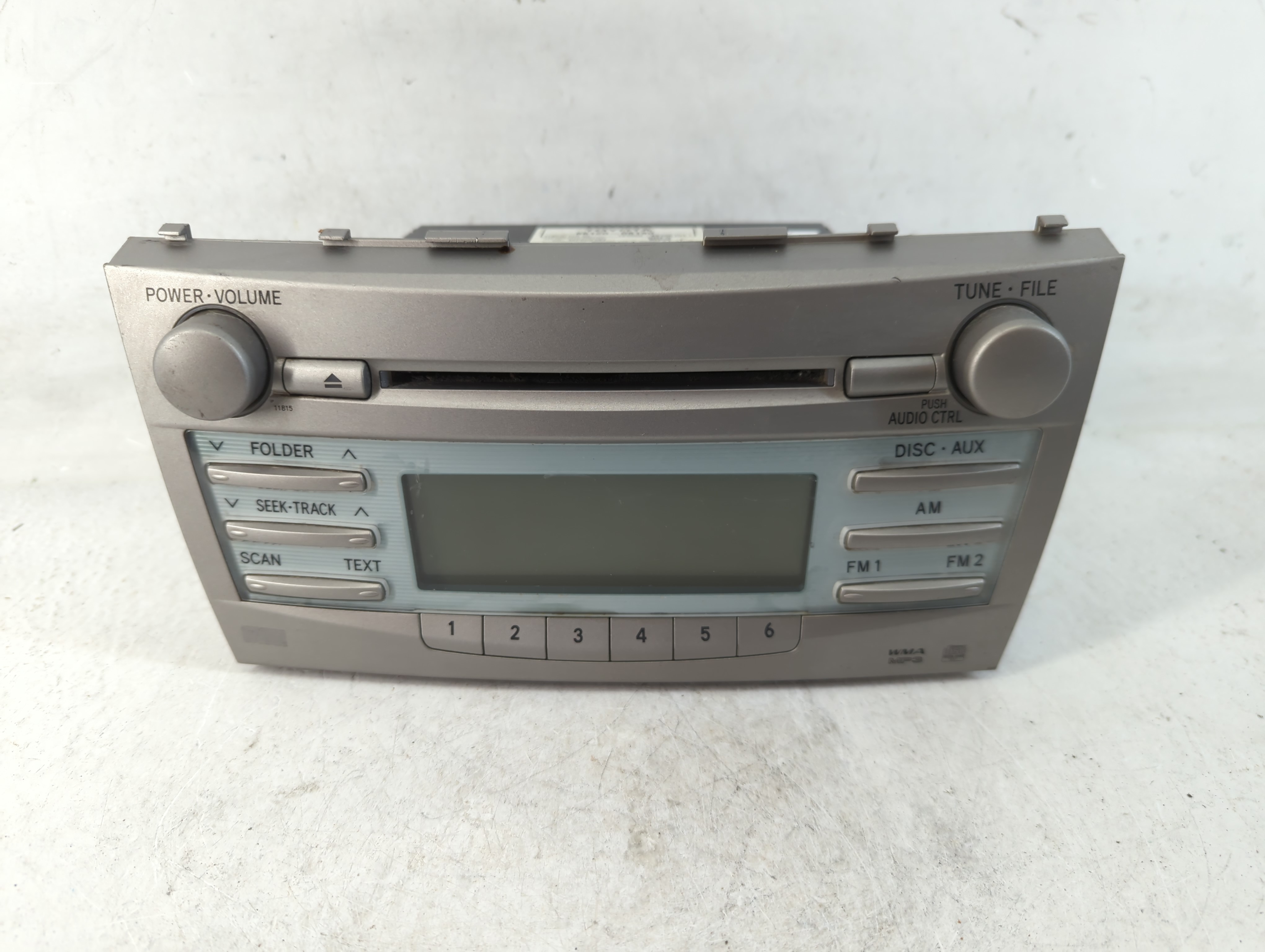 2007-2009 Toyota Camry Am Fm Cd Player Radio Receiver 782664 - Oemusedautoparts1.com