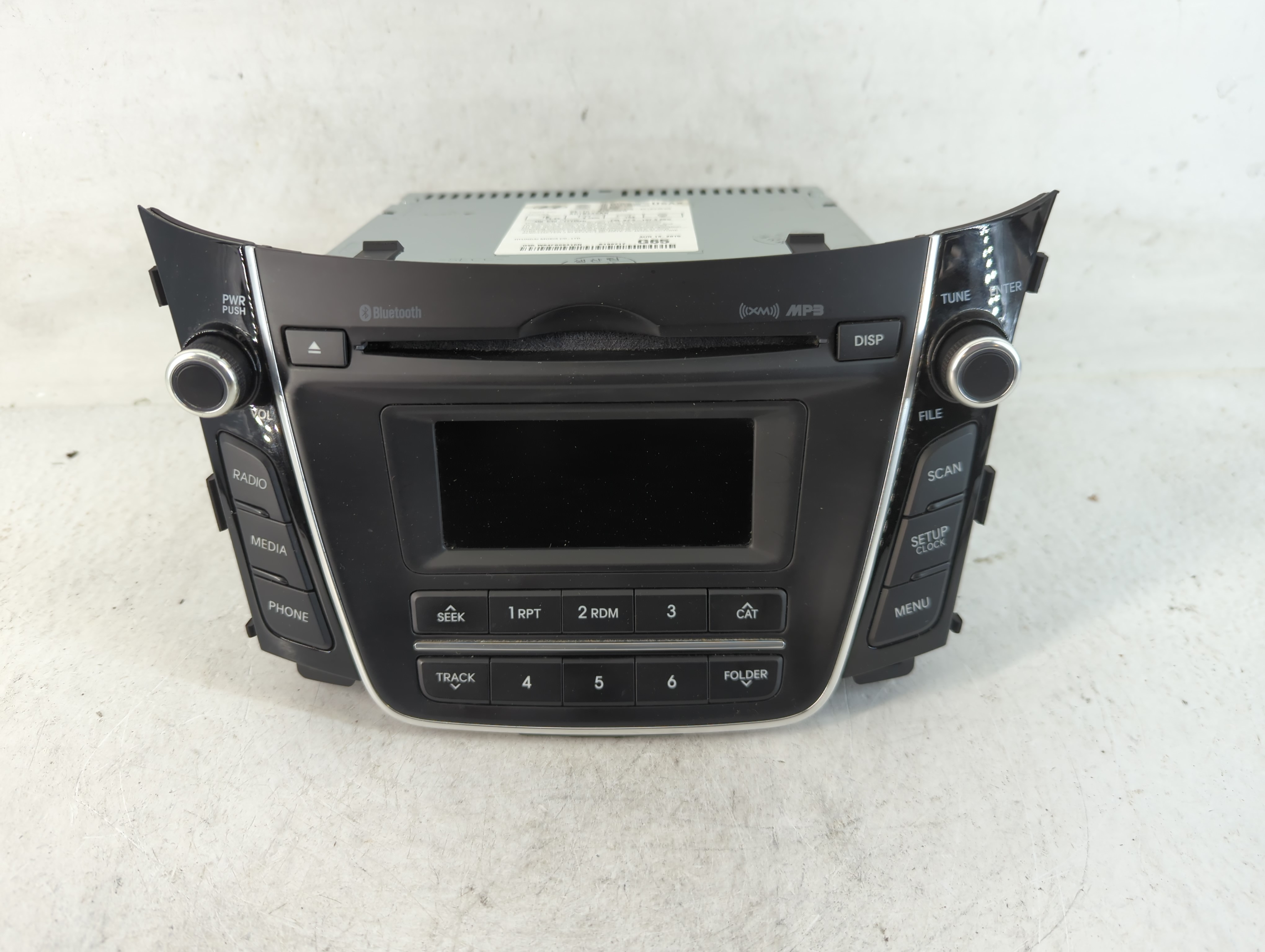 2016-2017 Hyundai Elantra Gt Am Fm Cd Player Radio Receiver 782752 - Oemusedautoparts1.com