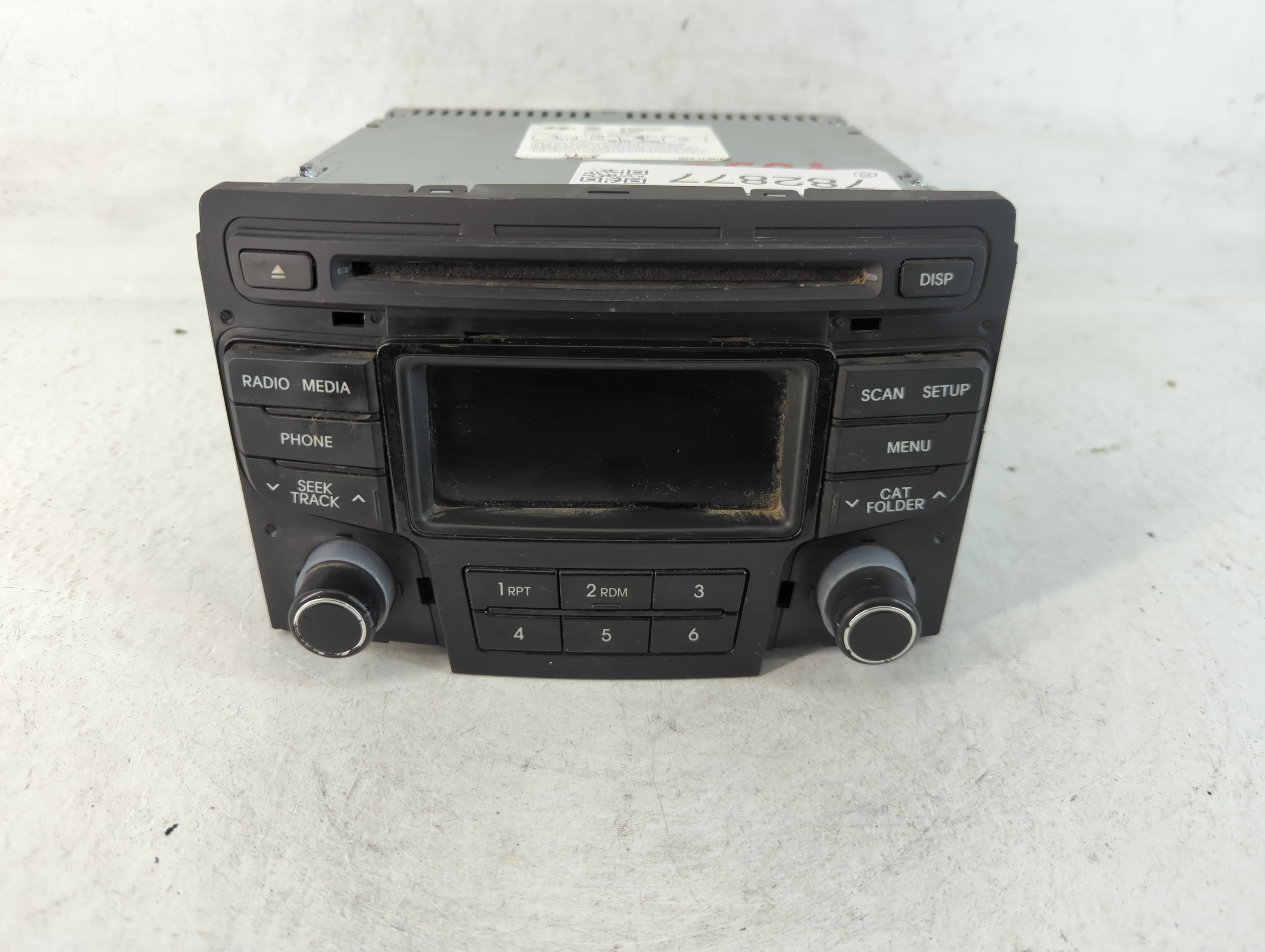 2013-2014 Hyundai Sonata Am Fm Cd Player Radio Receiver 782877 - Oemusedautoparts1.com