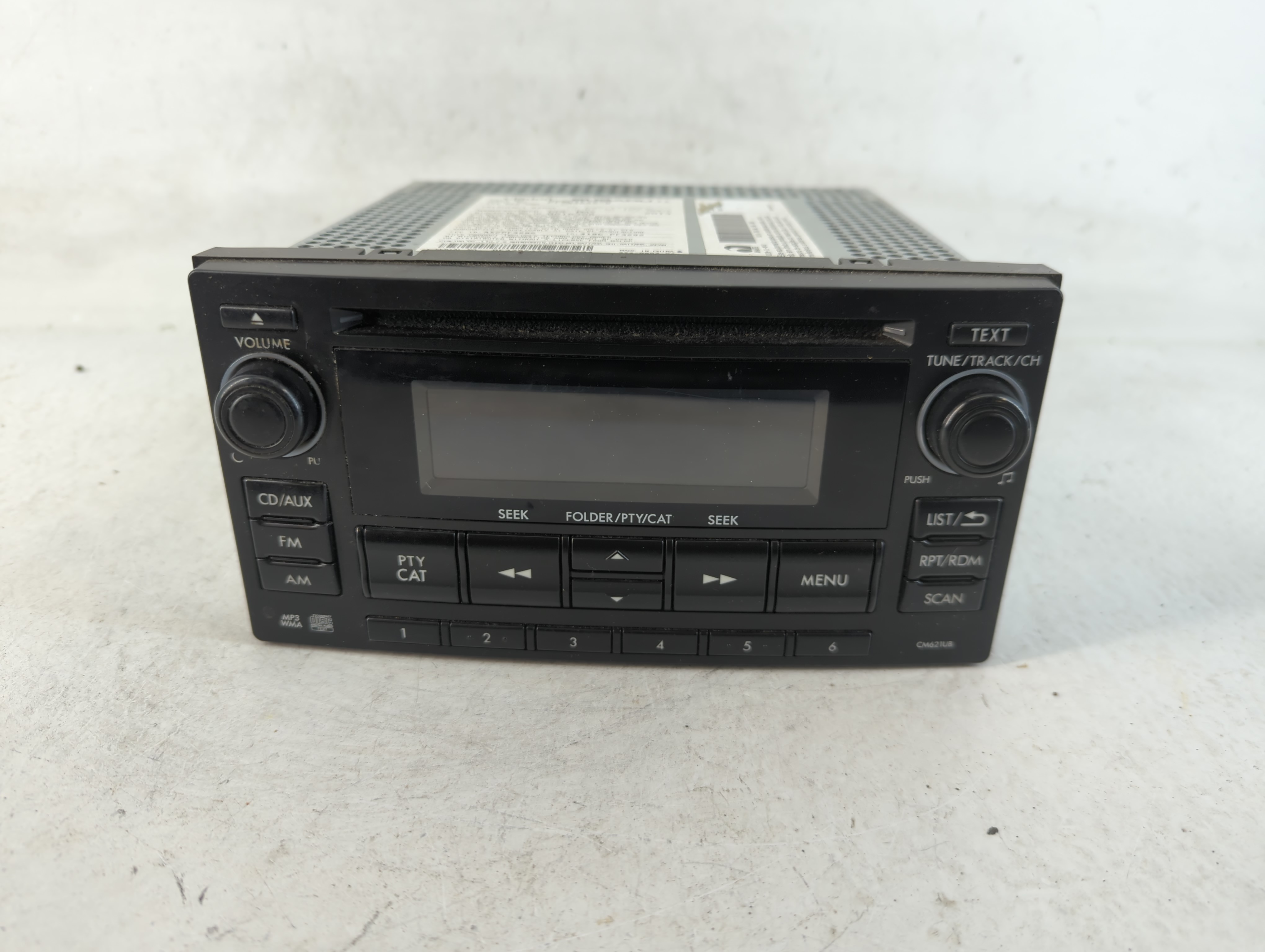 2012-2014 Subaru Impreza Am Fm Cd Player Radio Receiver 782890 - Oemusedautoparts1.com