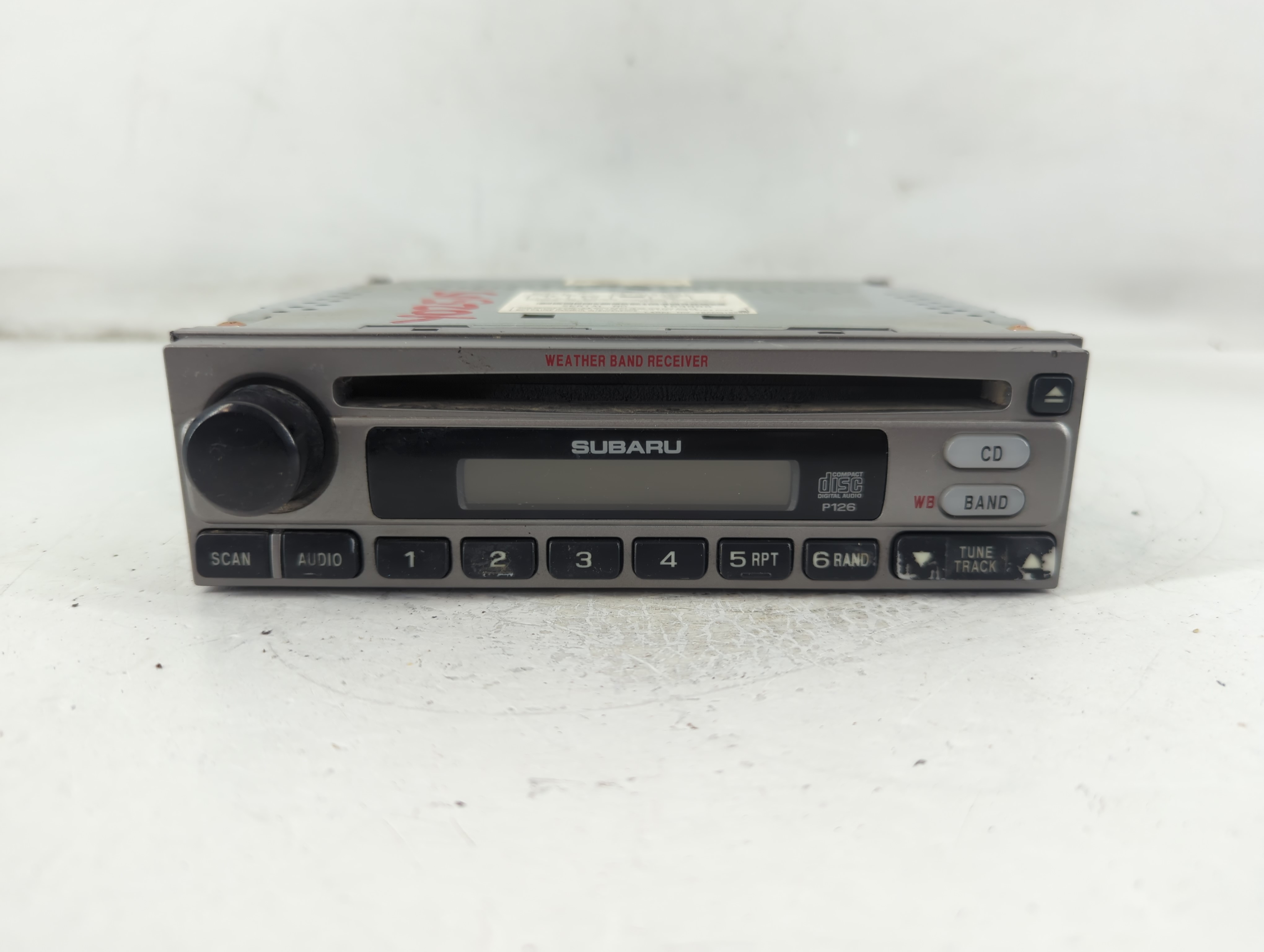 2004 Subaru Forester Am Fm Cd Player Radio Receiver 782971 - Oemusedautoparts1.com
