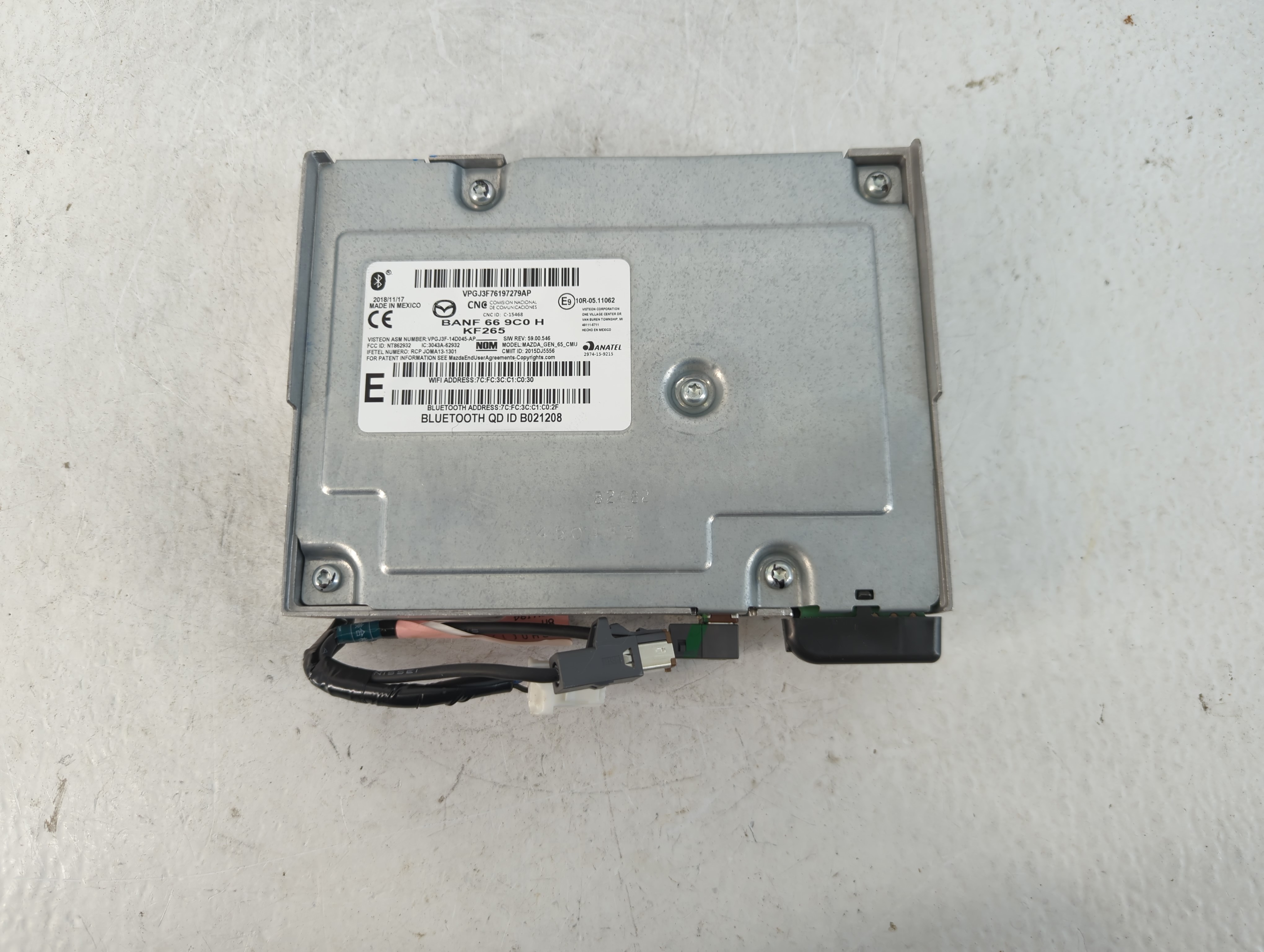 Picture of 2018 Mazda 3 Am Fm Cd Player Radio Receiver 782980
