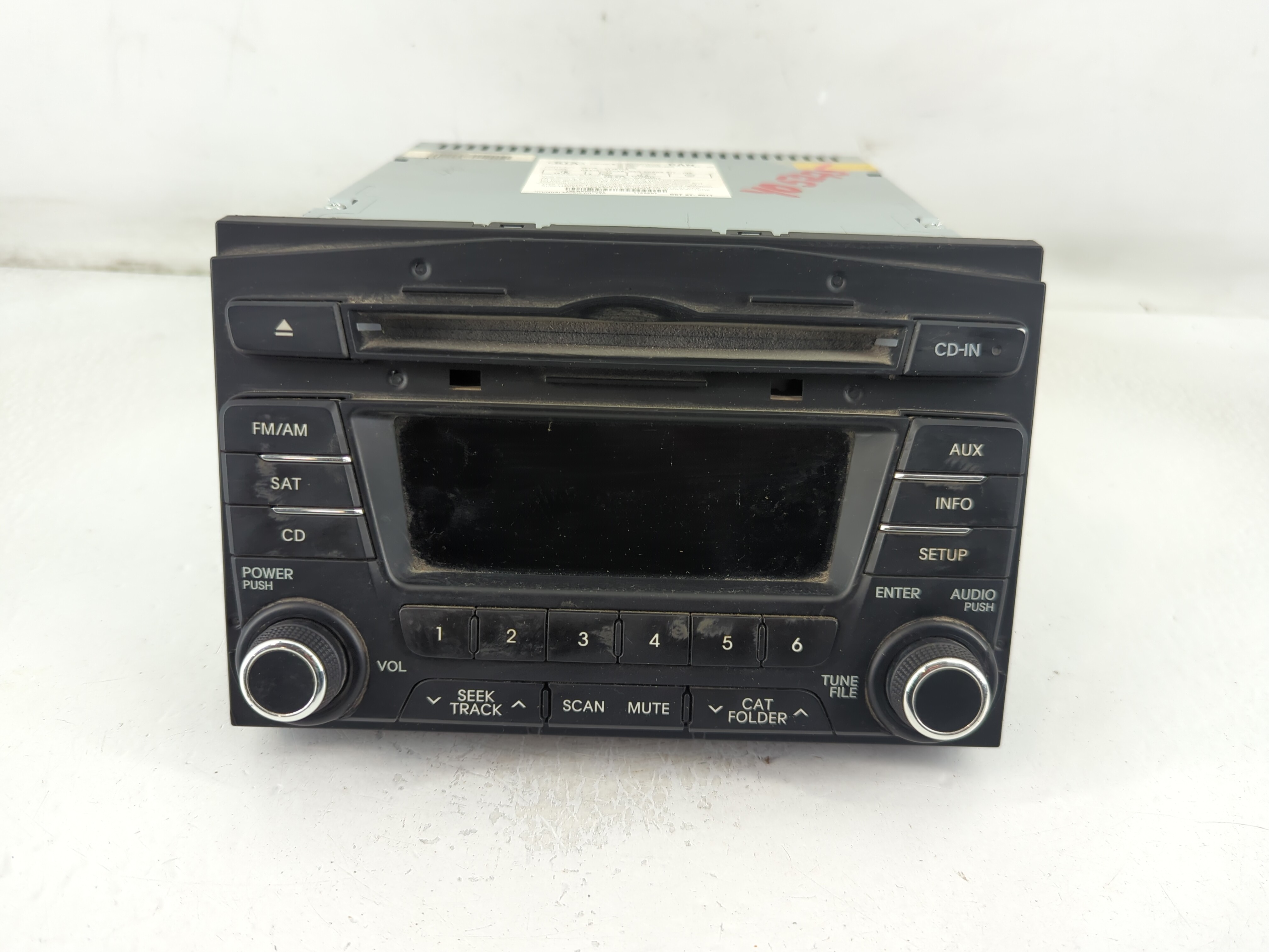 2011-2013 Kia Optima Am Fm Cd Player Radio Receiver 782989 - Oemusedautoparts1.com