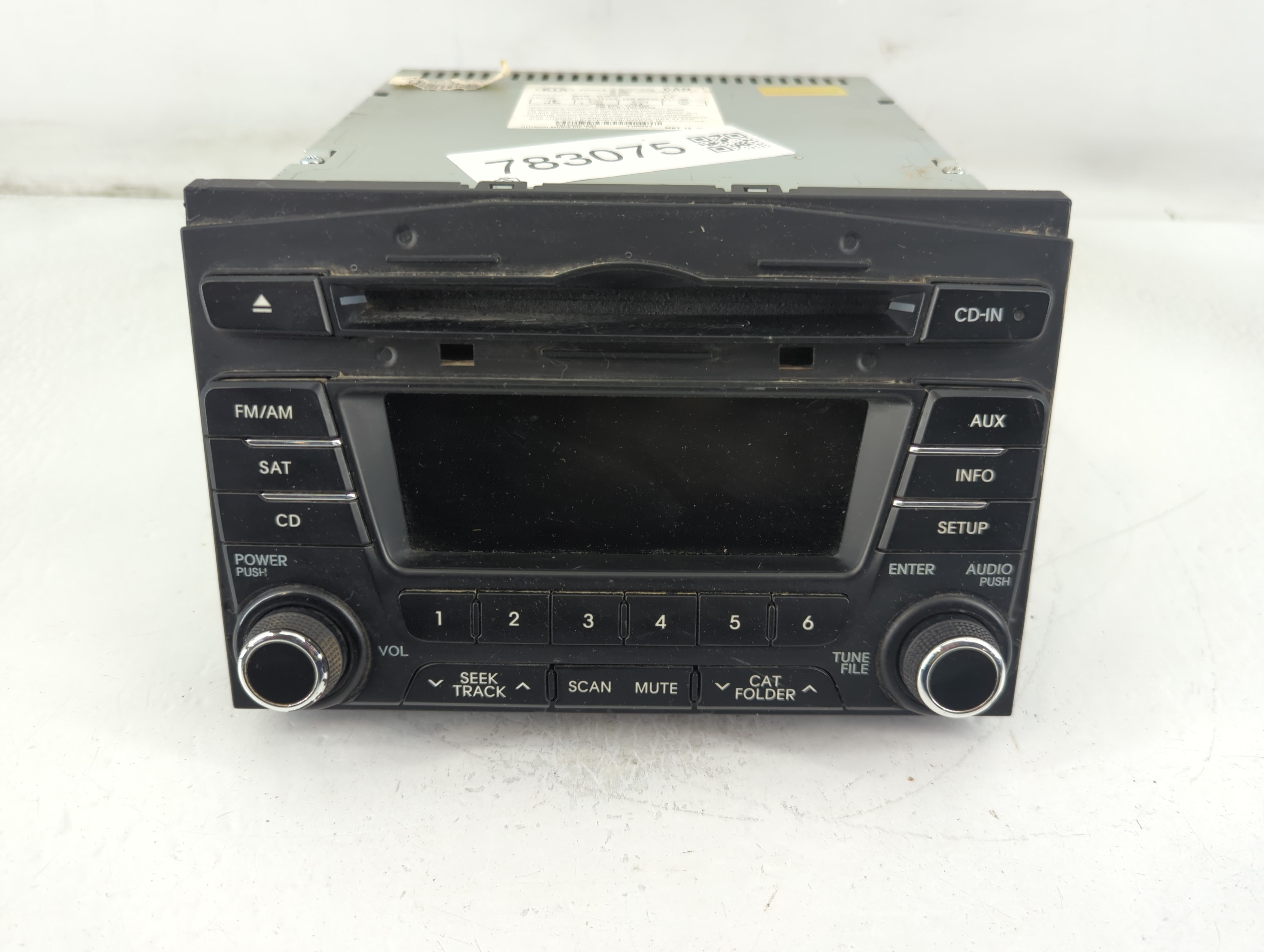 2011-2013 Kia Optima Am Fm Cd Player Radio Receiver 783075 - Oemusedautoparts1.com