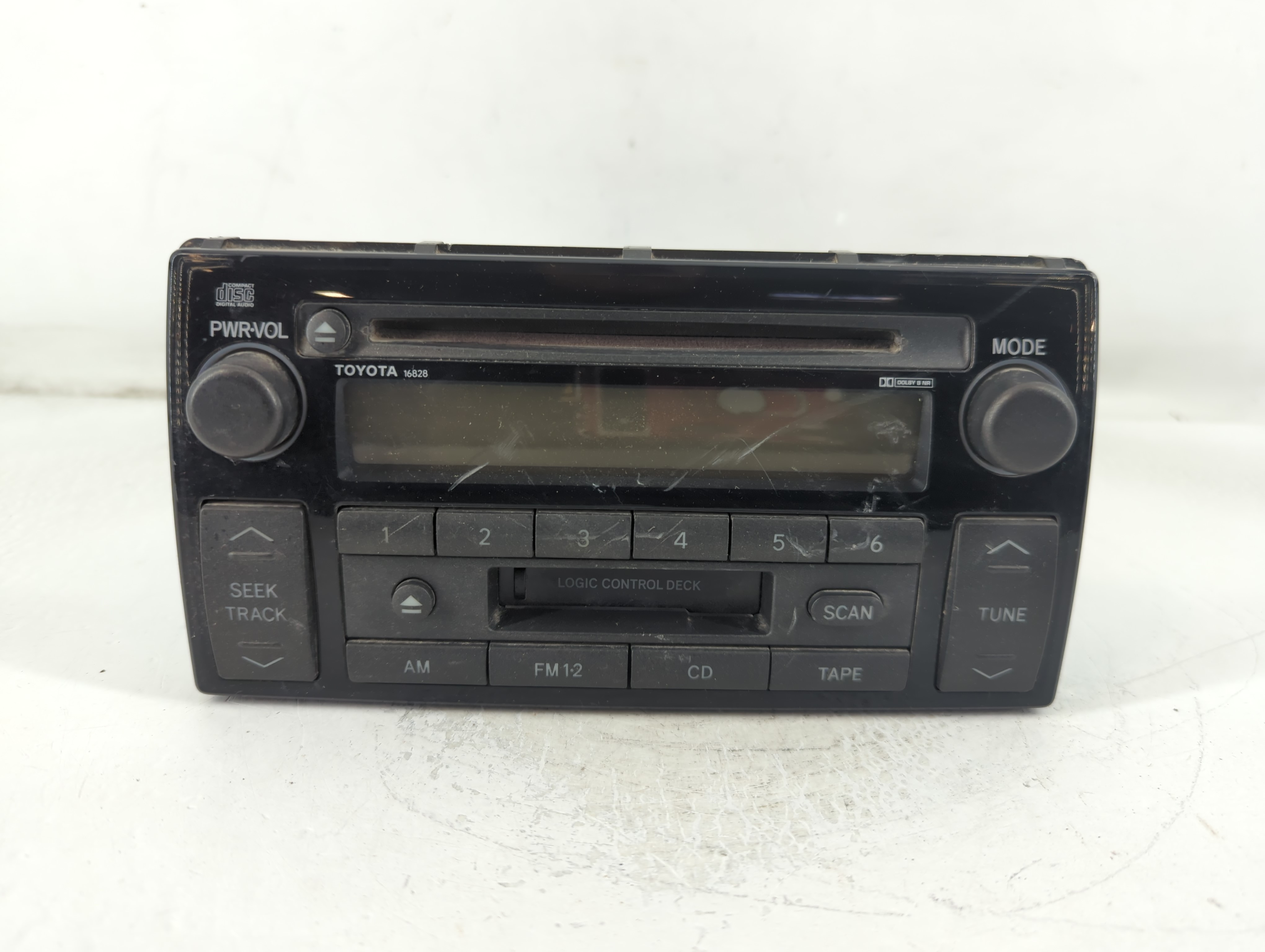 2002-2004 Toyota Camry Am Fm Cd Player Radio Receiver 783122 - Oemusedautoparts1.com