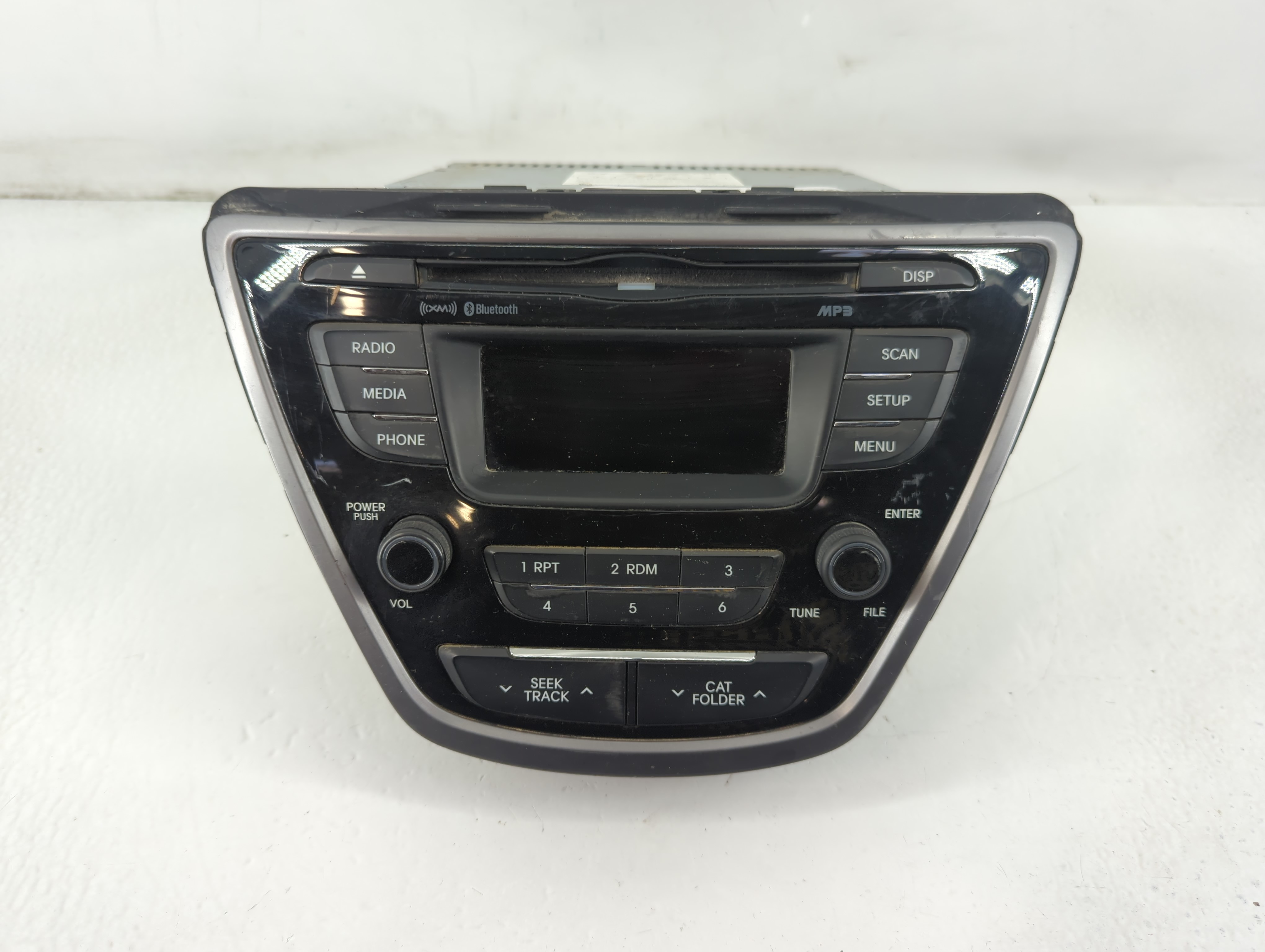 2013-2013 Hyundai Elantra Am Fm Cd Player Radio Receiver 783125 - Oemusedautoparts1.com