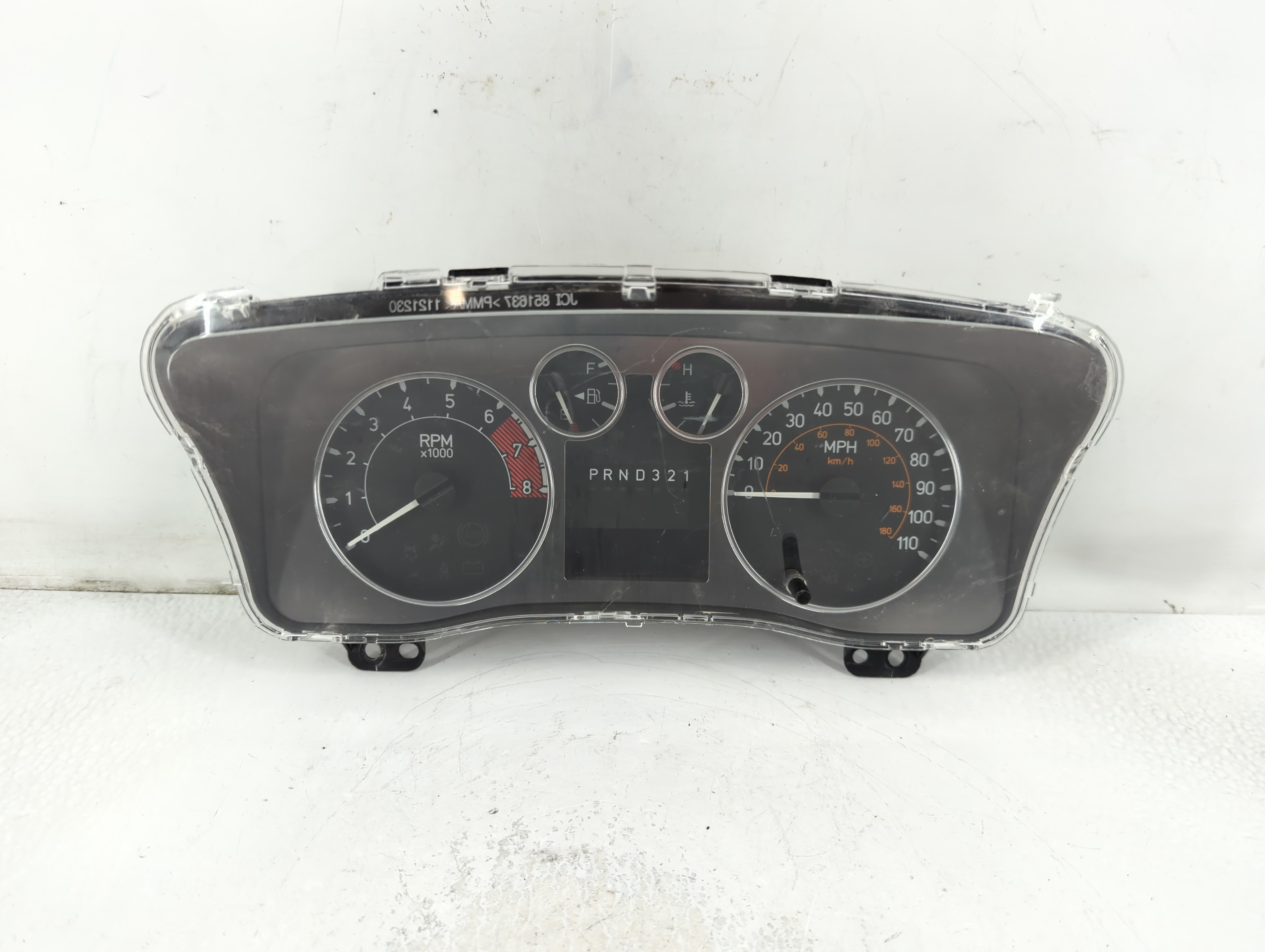 Picture of 2007 Hummer H3 Speedometer Instrument Cluster Gauges 1533826 783633