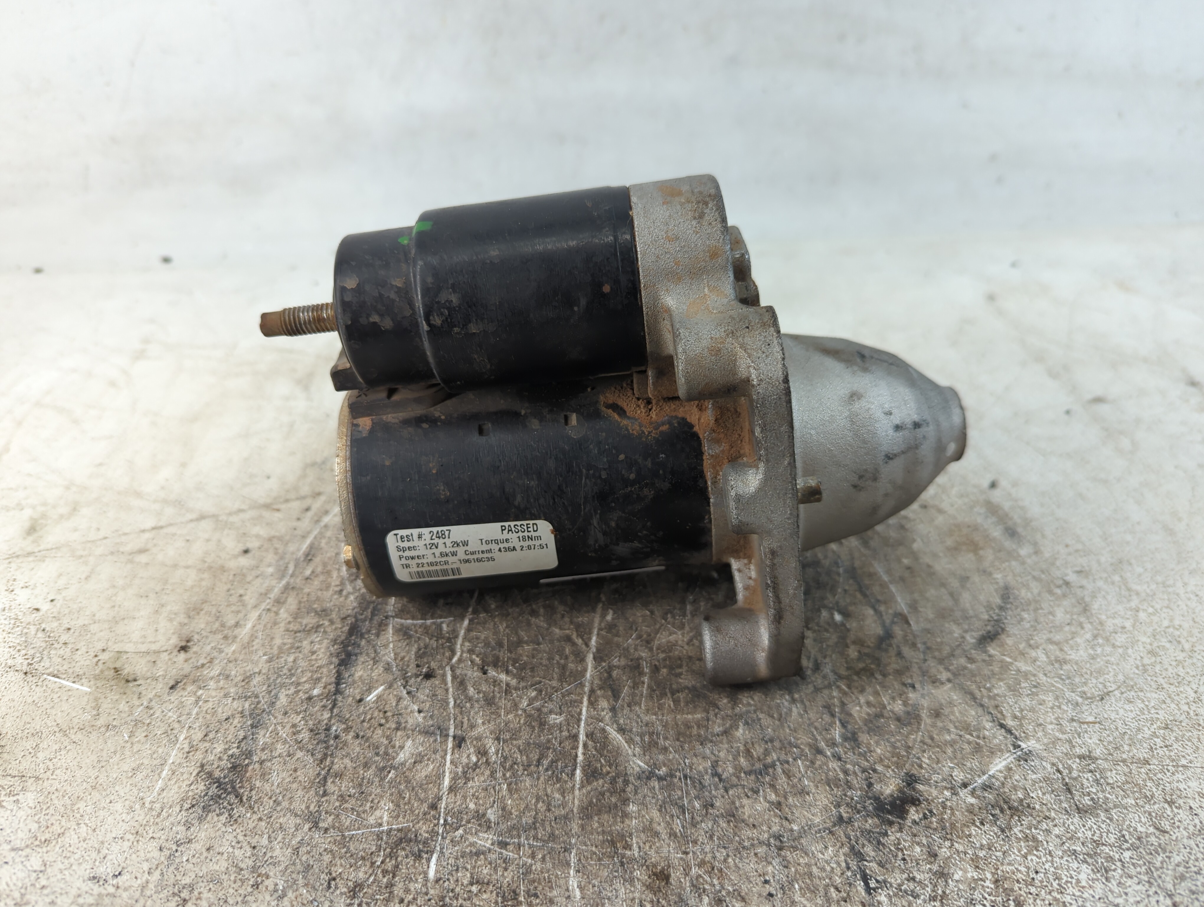 2011-2014 Dodge Avenger Car Starter Motor Solenoid Oem 783791 - Oemusedautoparts1.com