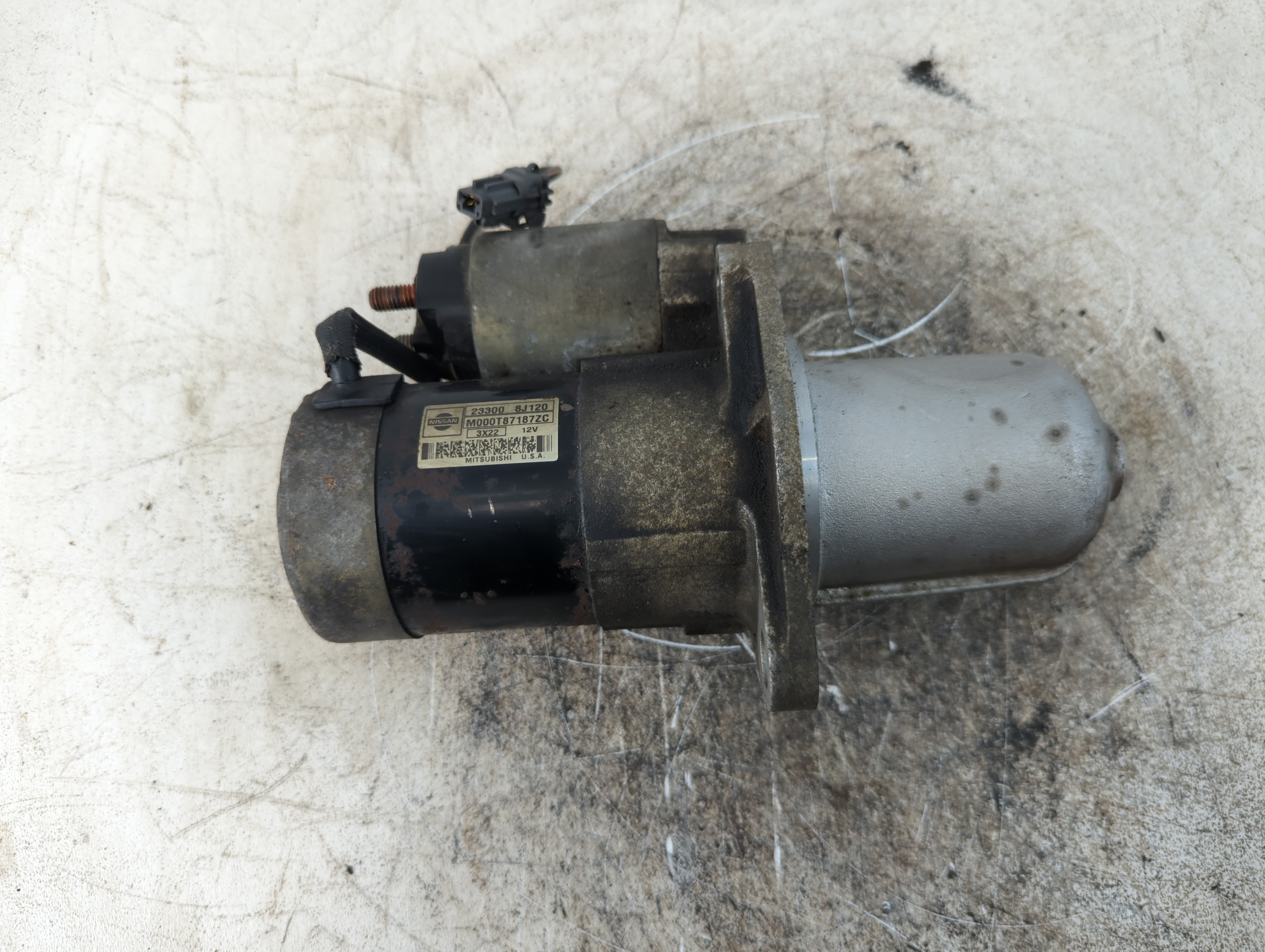 2002-2004 Nissan Altima Car Starter Motor Solenoid Oem 783817 - Oemusedautoparts1.com
