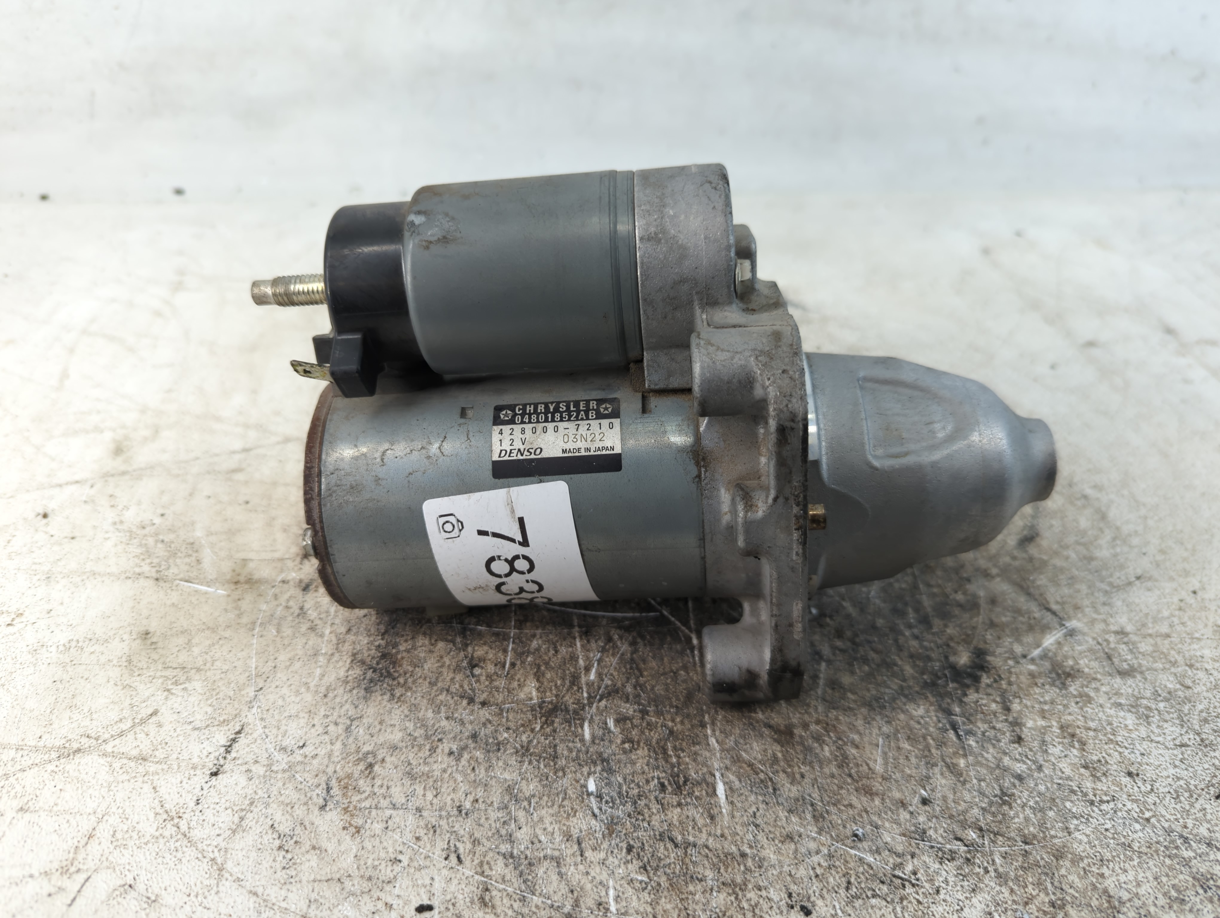 2011-2016 Dodge Challenger Car Starter Motor Solenoid Oem 783818 - Oemusedautoparts1.com
