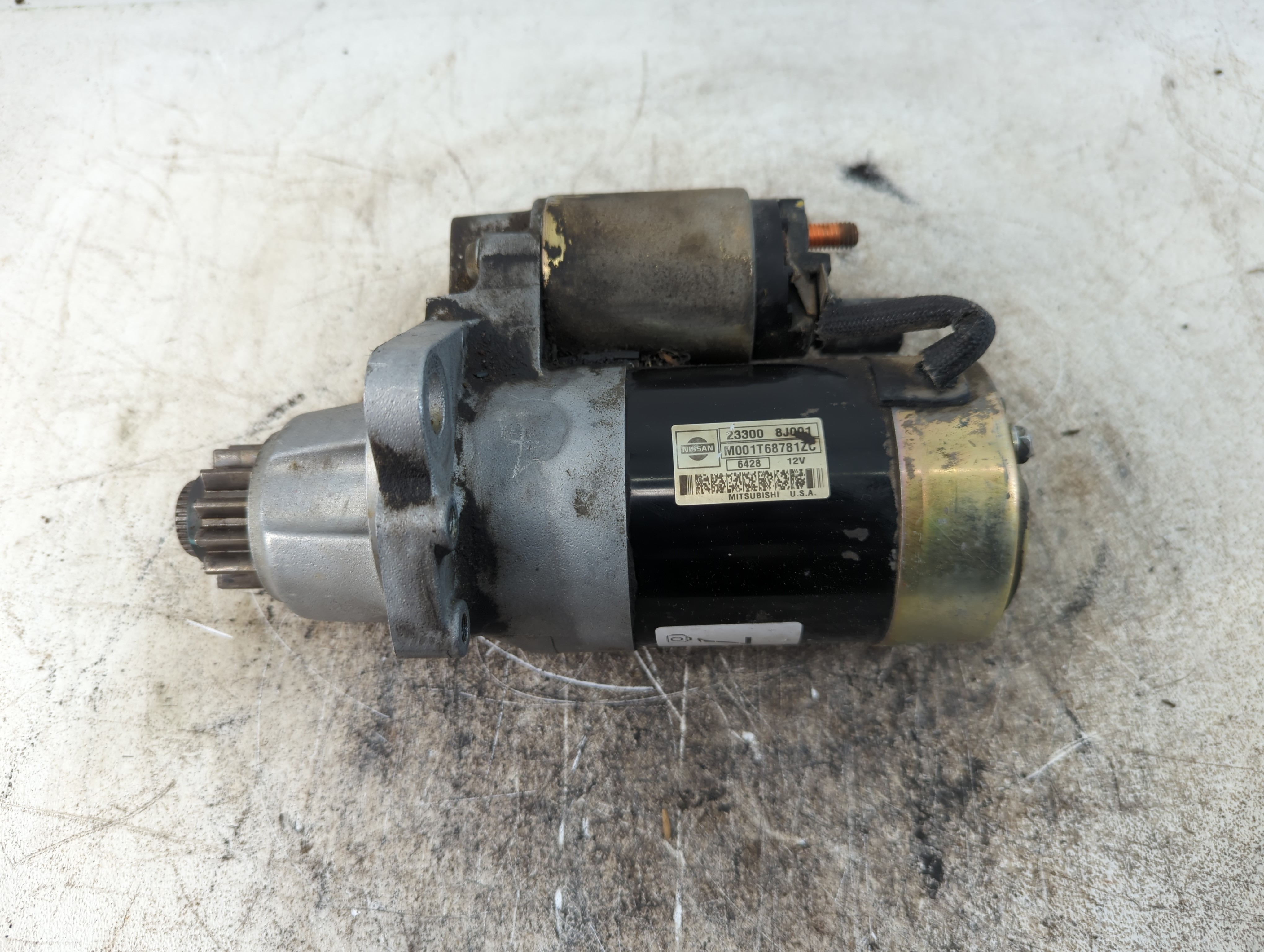 2002-2006 Nissan Altima Car Starter Motor Solenoid Oem 783833 - Oemusedautoparts1.com