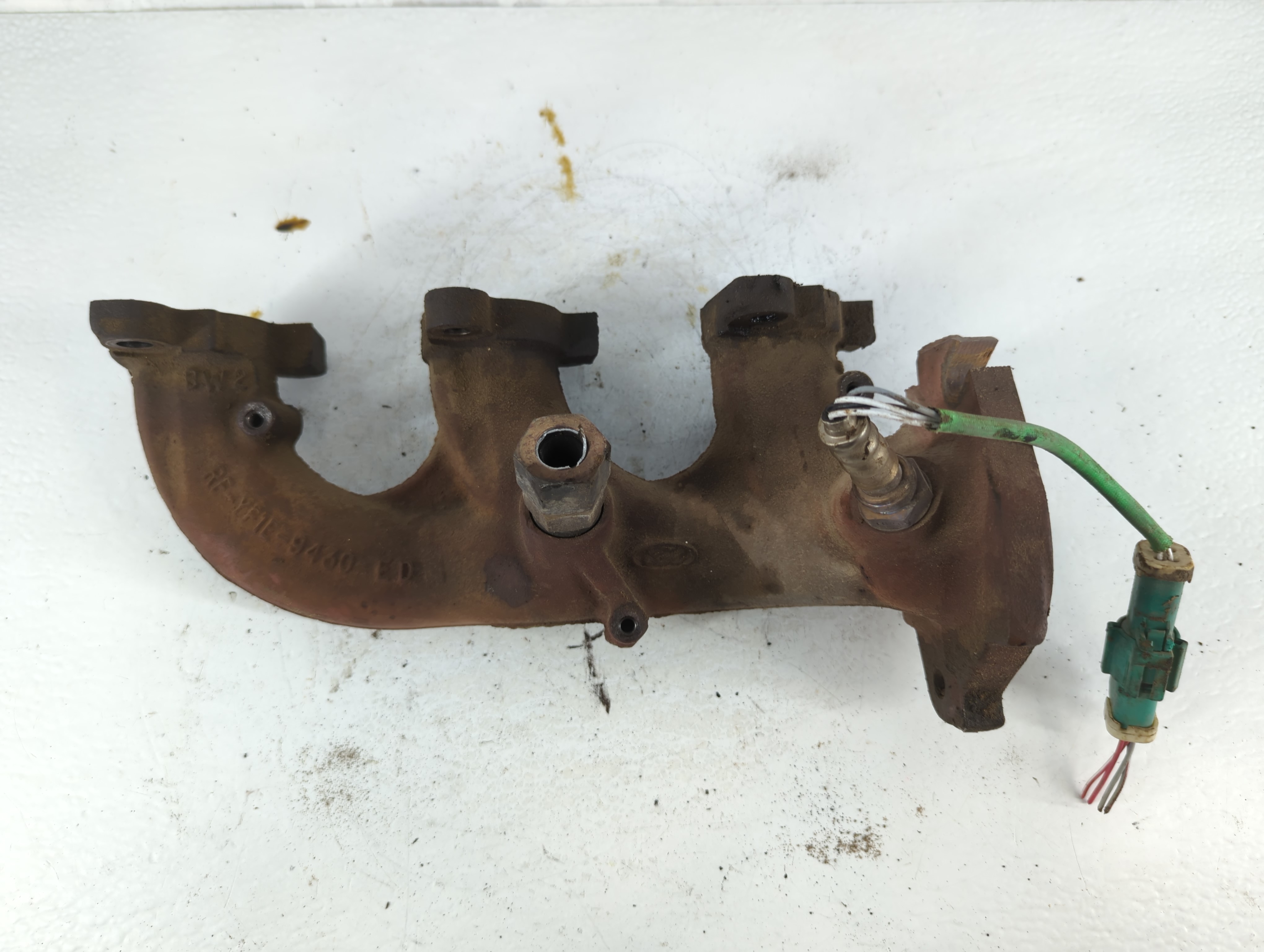 2001-2002 Ford Taurus Turbocharger Exhaust Manifold With Turbo Charger 783925 - Oemusedautoparts1.com