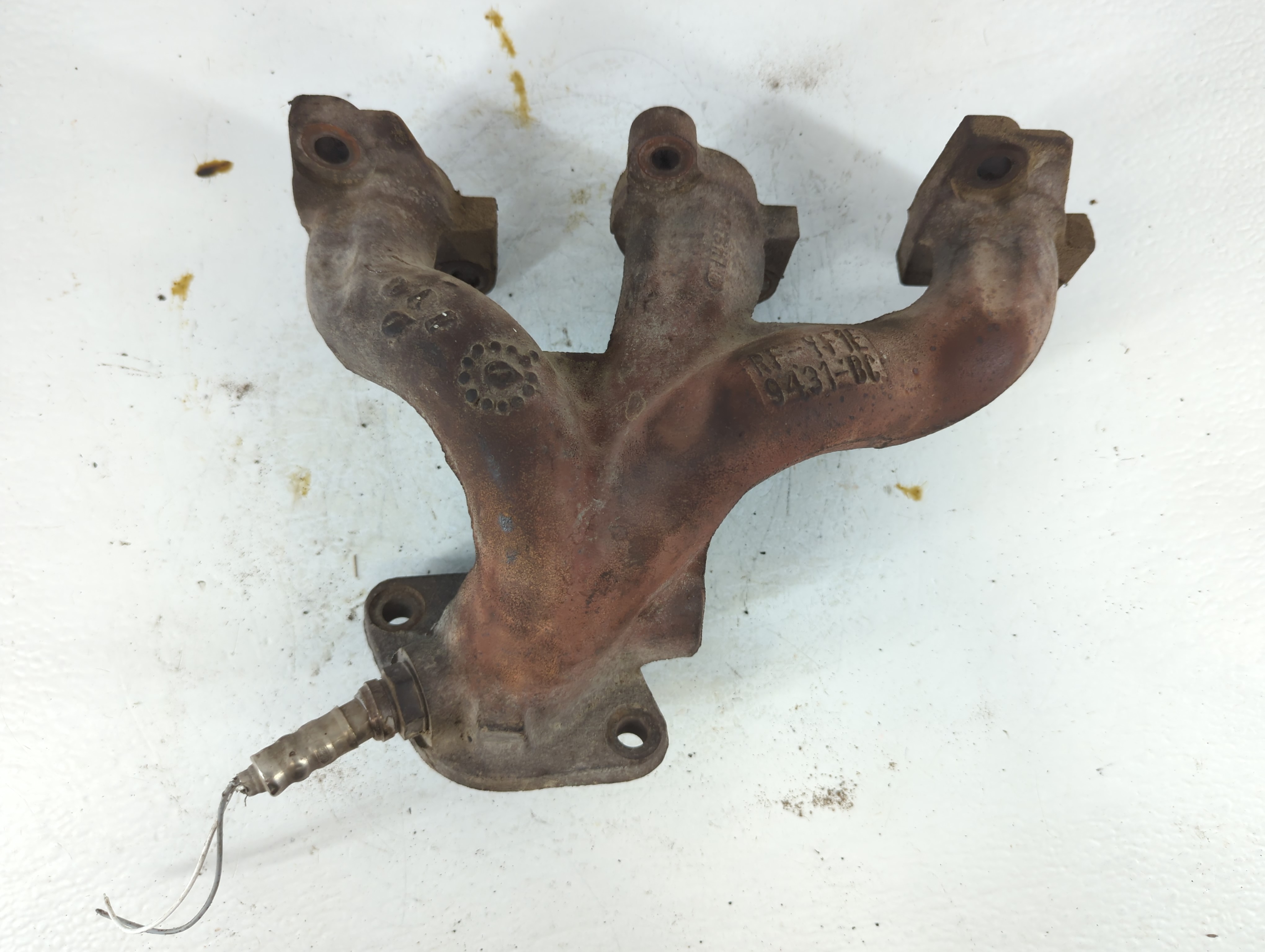 2000-2003 Ford Taurus Turbocharger Exhaust Manifold With Turbo Charger 783955 - Oemusedautoparts1.com