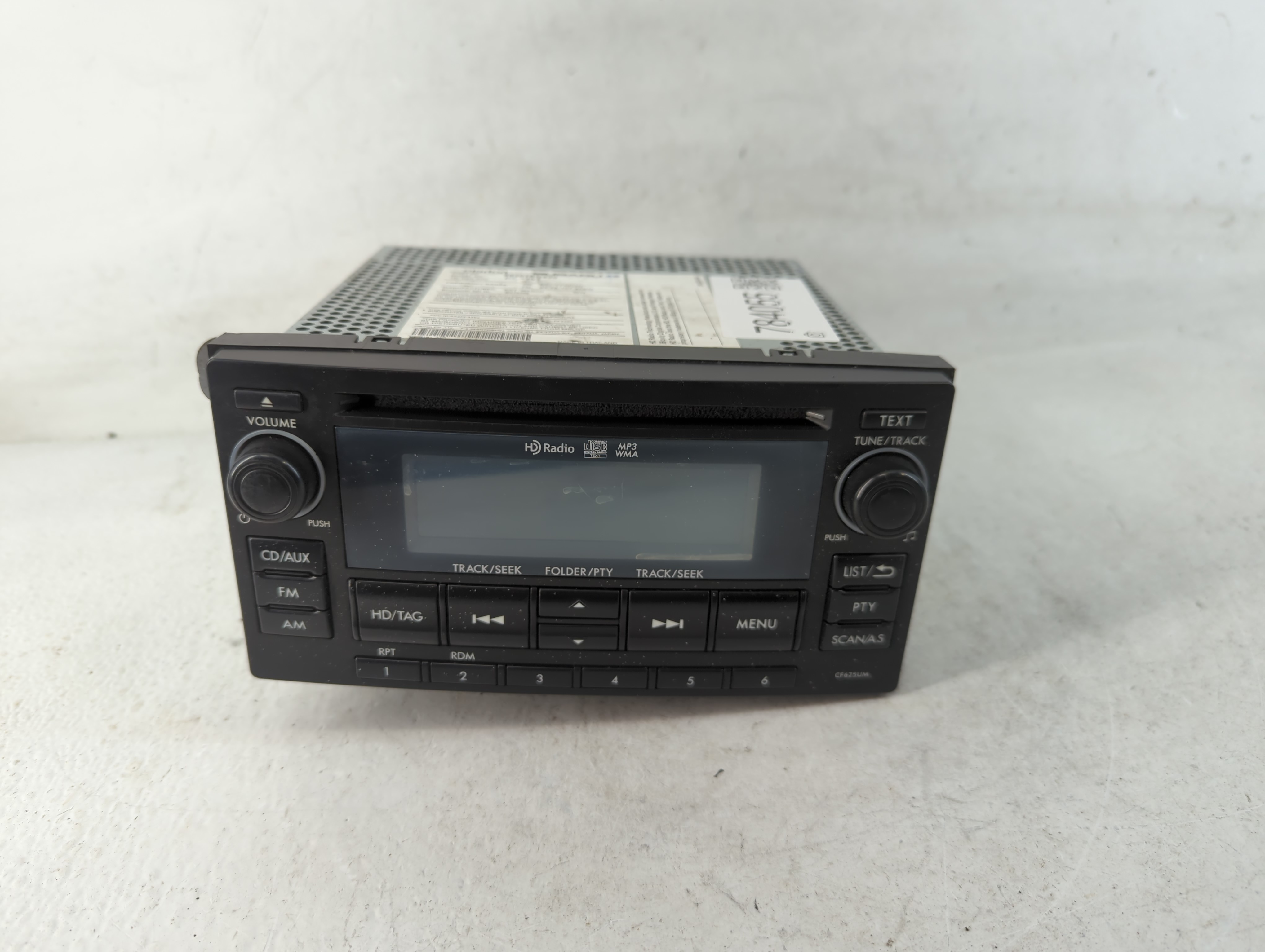 2015 Subaru Forester Am Fm Cd Player Radio Receiver 784055 - Oemusedautoparts1.com