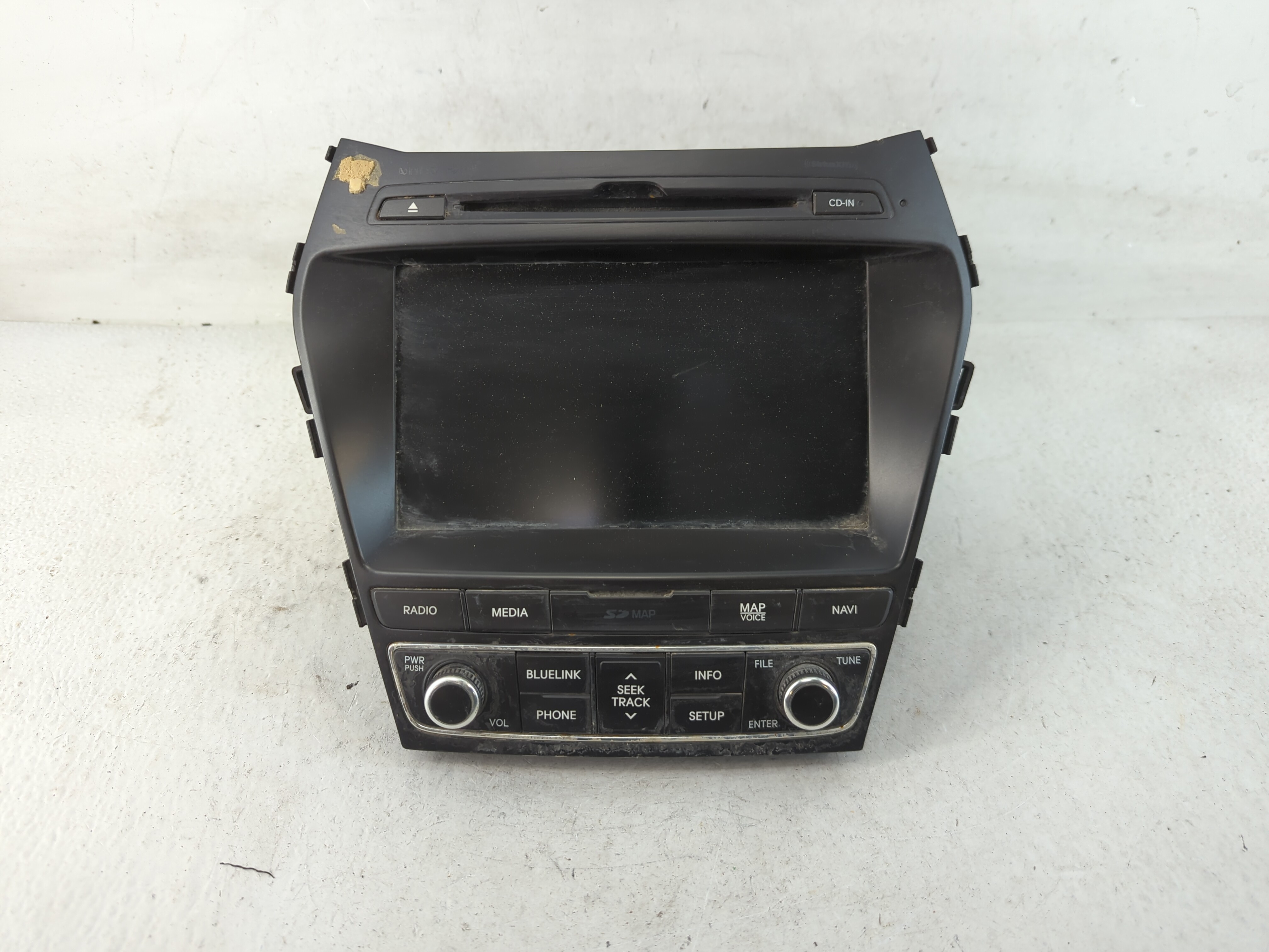 2017-2018 Hyundai Santa Fe Am Fm Cd Player Radio Receiver 784076 - Oemusedautoparts1.com
