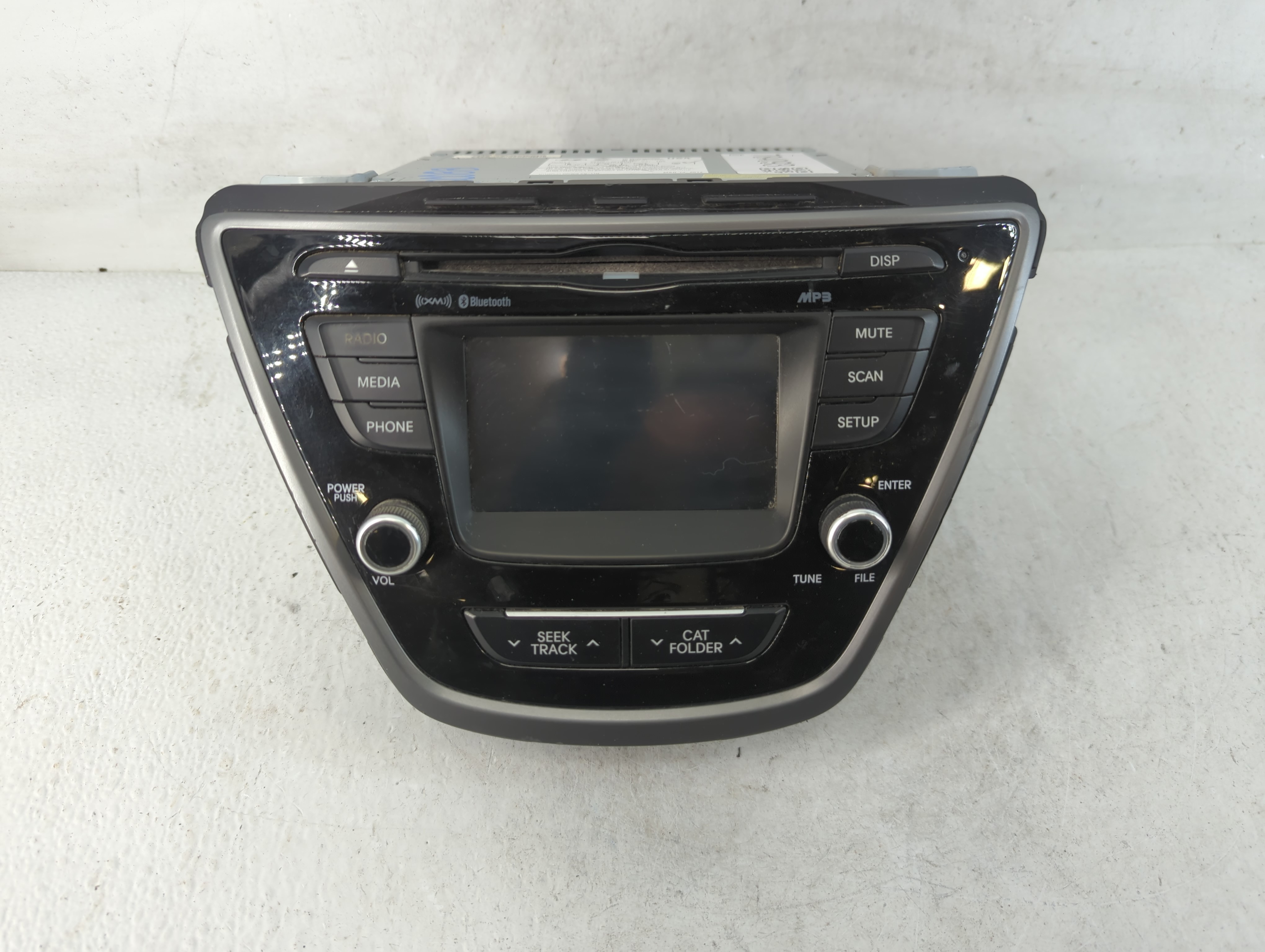 2014-2016 Hyundai Elantra Am Fm Cd Player Radio Receiver 784093 - Oemusedautoparts1.com