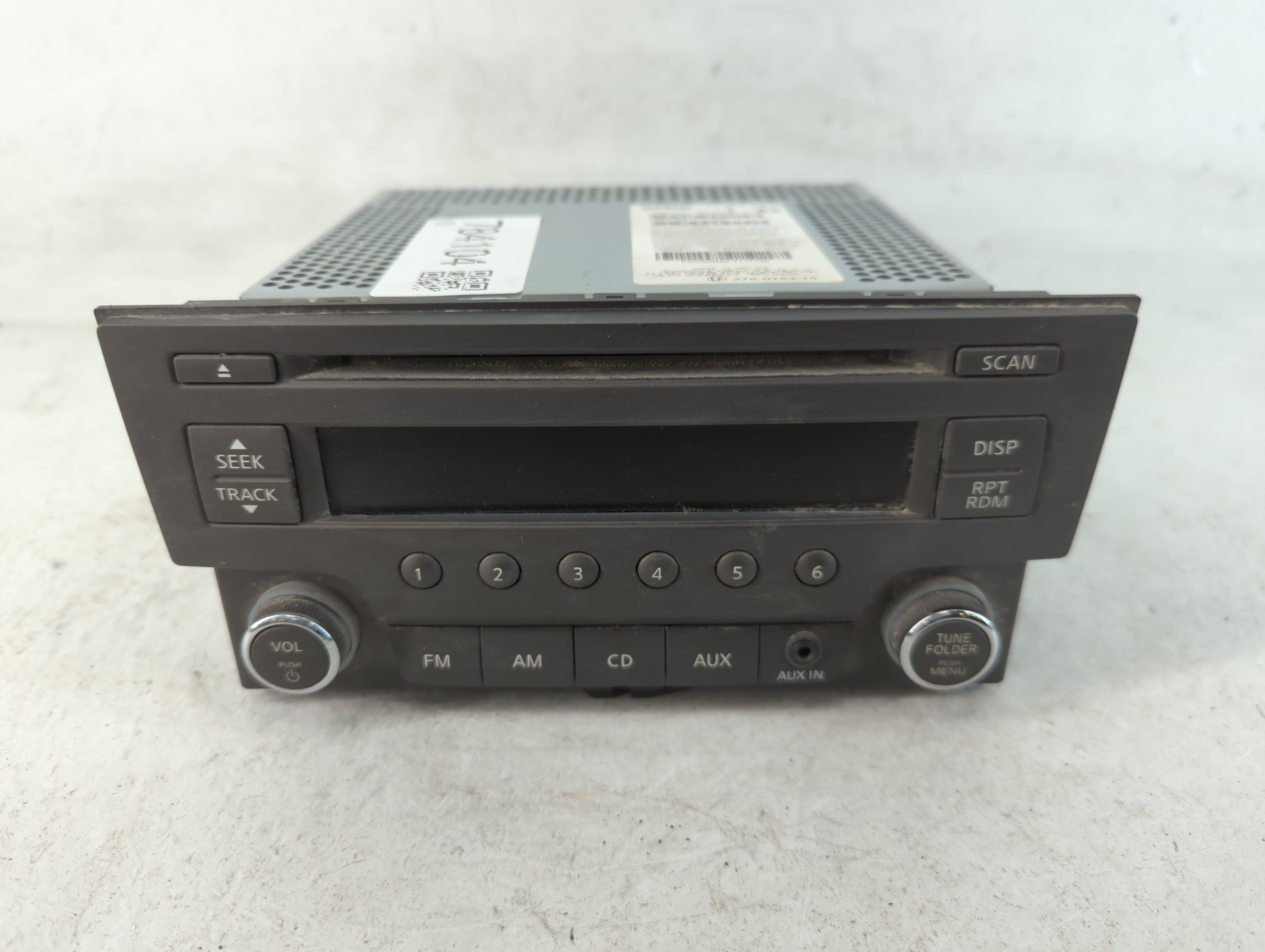2013-2014 Nissan Sentra Am Fm Cd Player Radio Receiver 784104 - Oemusedautoparts1.com