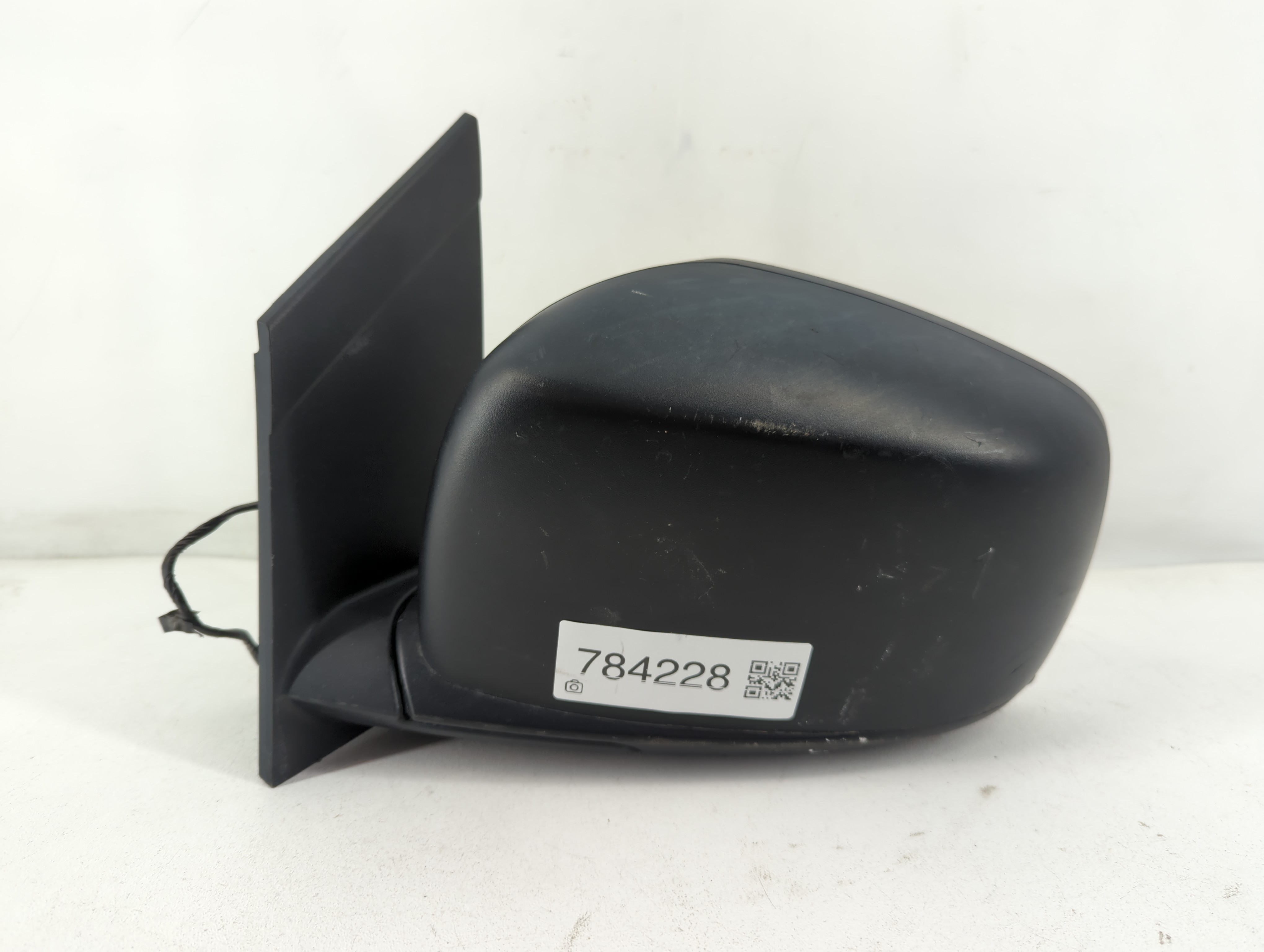Picture of Dodge Caravan Driver Left Side View Power Door Mirror Black 784228