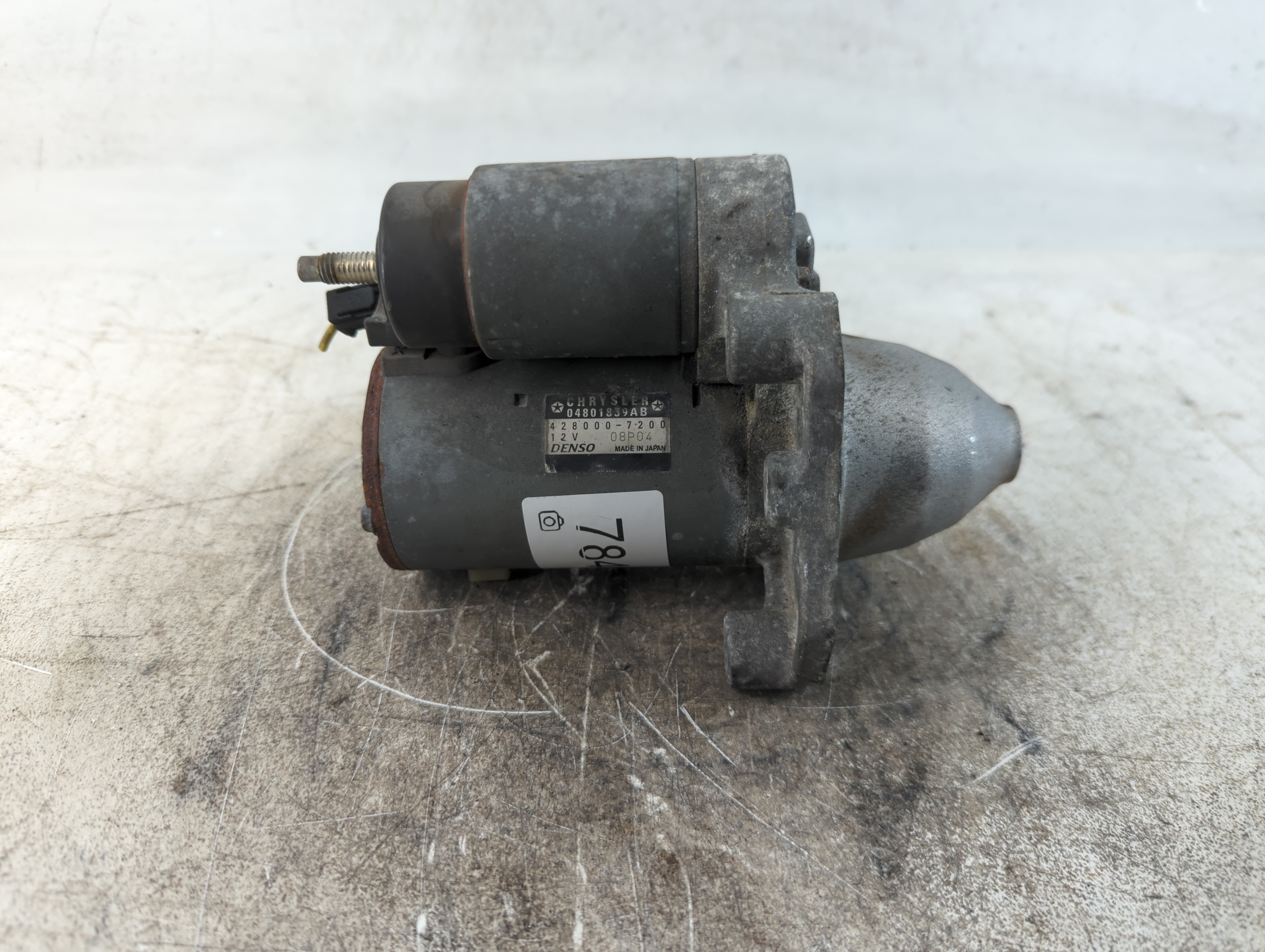 2011-2016 Chrysler Town & Country Car Starter Motor Solenoid Oem 784500 - Oemusedautoparts1.com