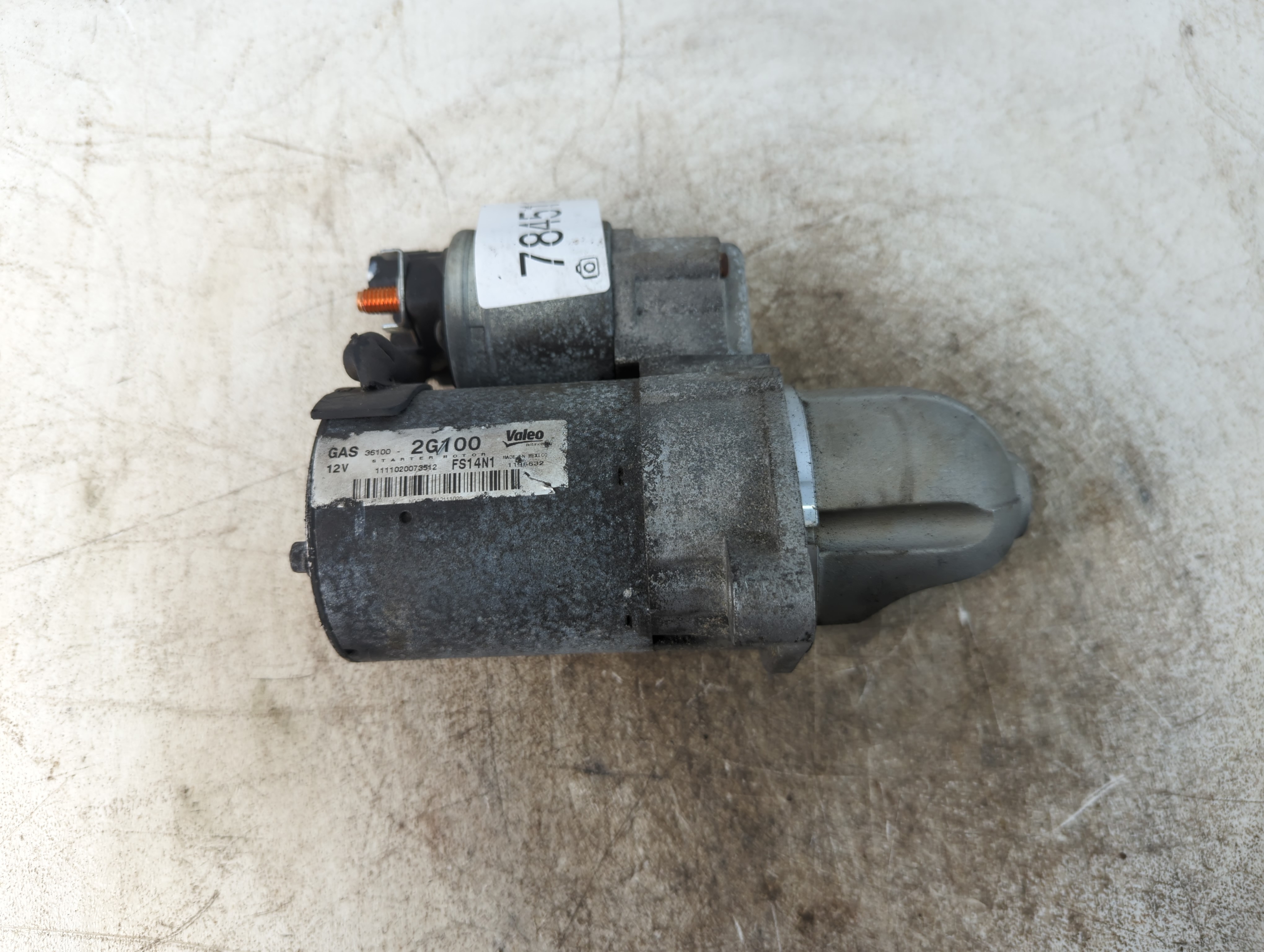 2008-2014 Hyundai Sonata Car Starter Motor Solenoid Oem 784518 - Oemusedautoparts1.com