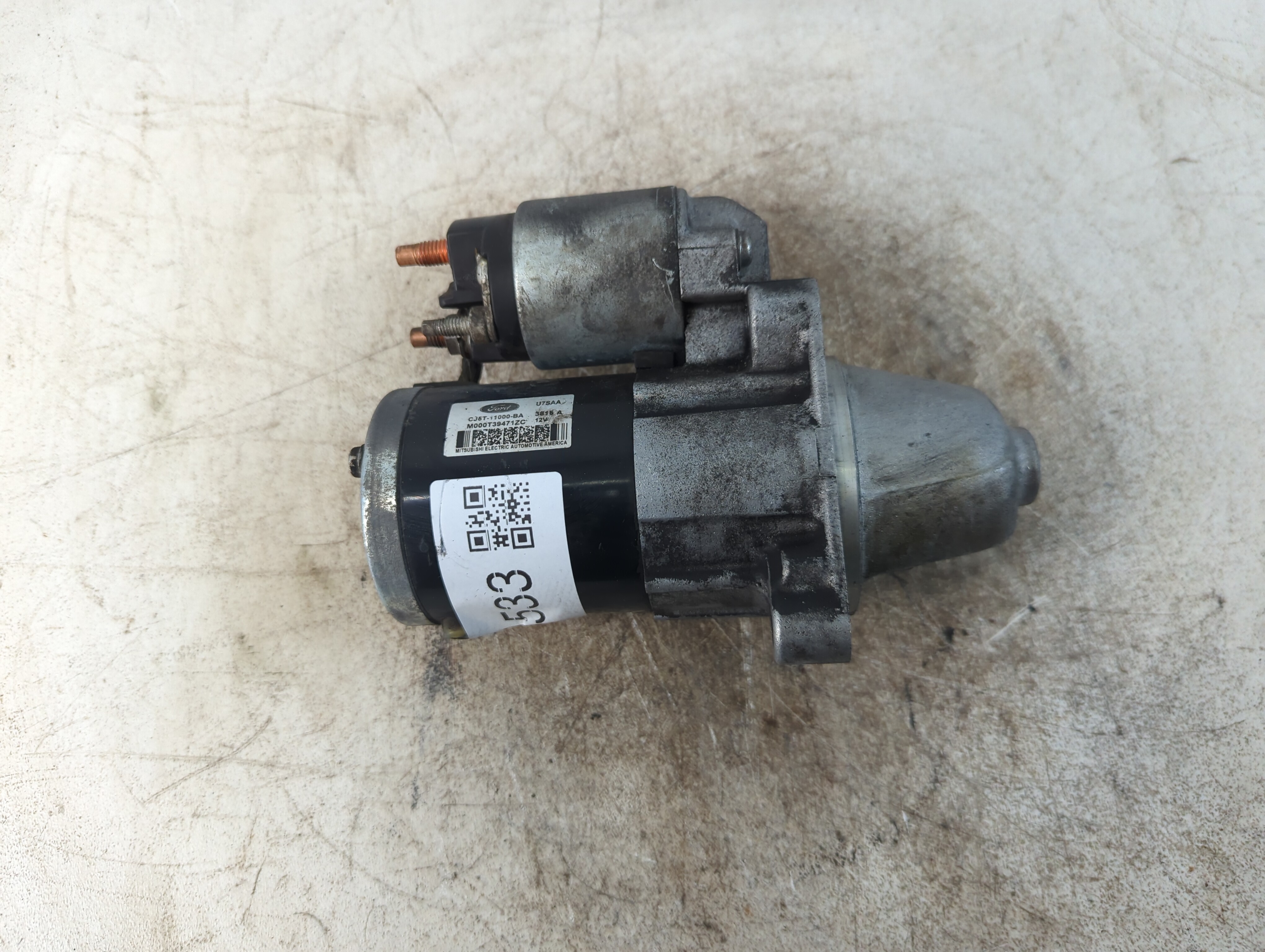 2013-2016 Ford Escape Car Starter Motor Solenoid Oem 784533 - Oemusedautoparts1.com