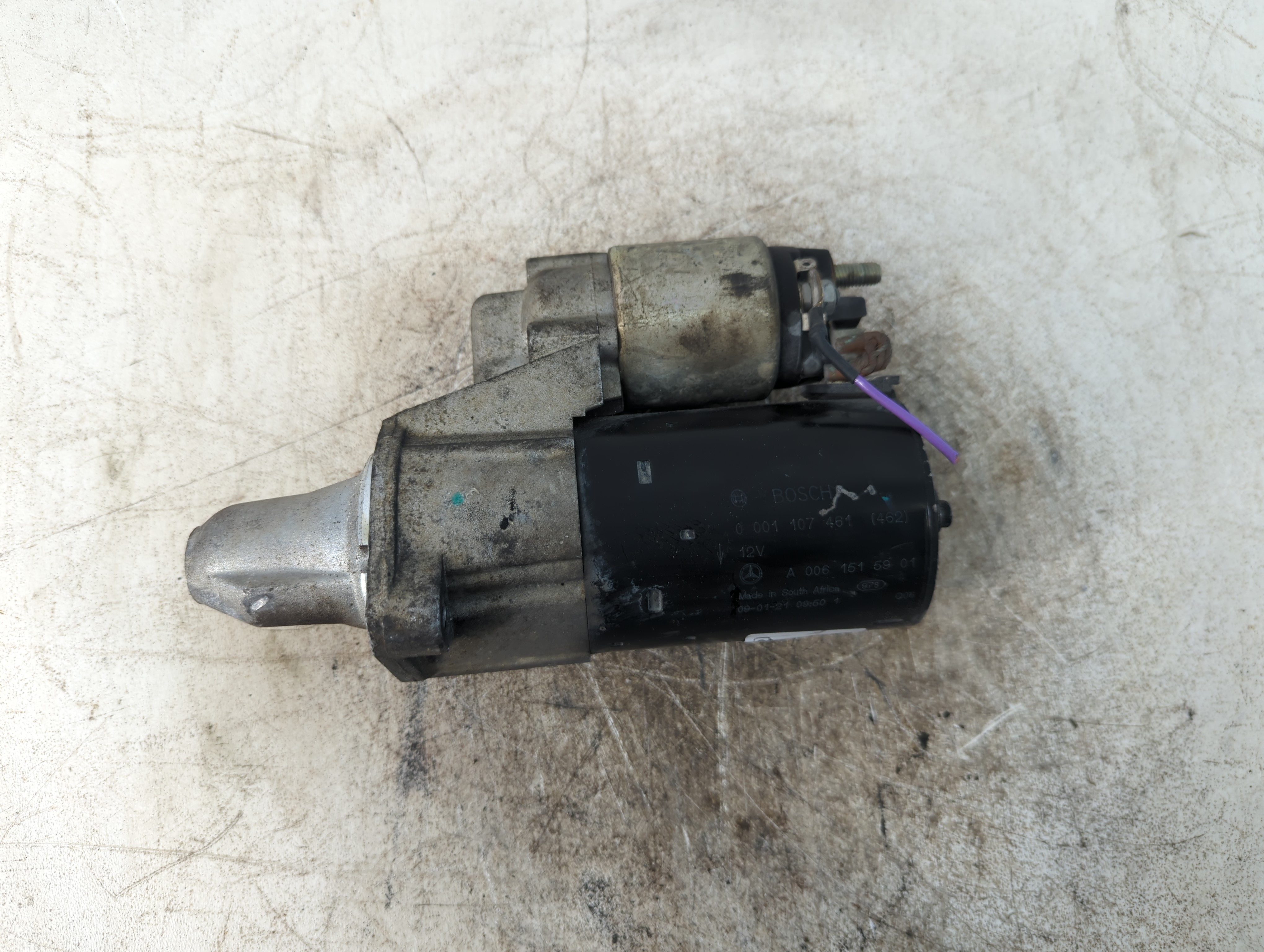 2009-2011 Mercedes-benz C300 Car Starter Motor Solenoid Oem 784536 - Oemusedautoparts1.com