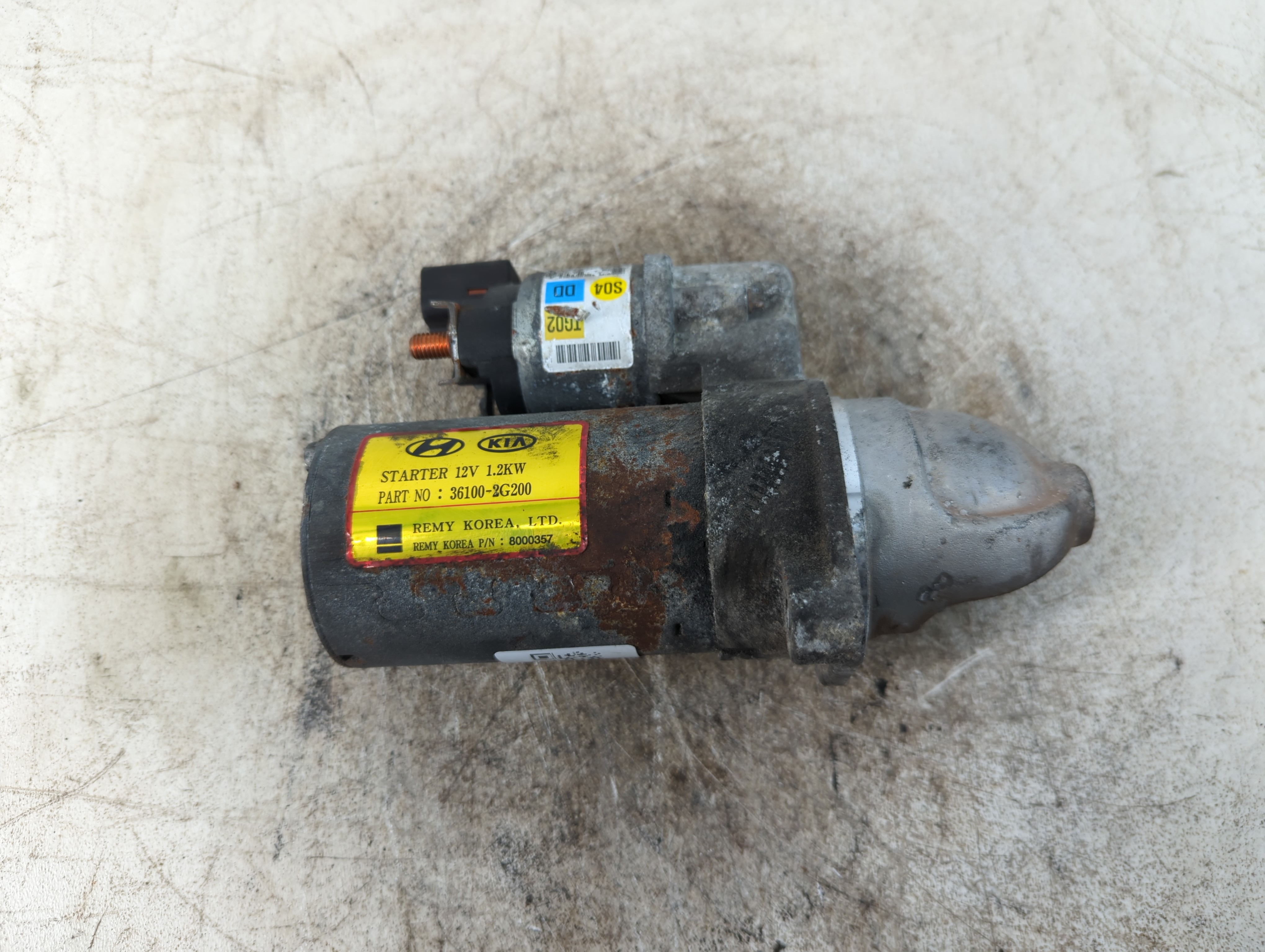 2014-2014 Hyundai Santa Fe Car Starter Motor Solenoid Oem 784540 - Oemusedautoparts1.com