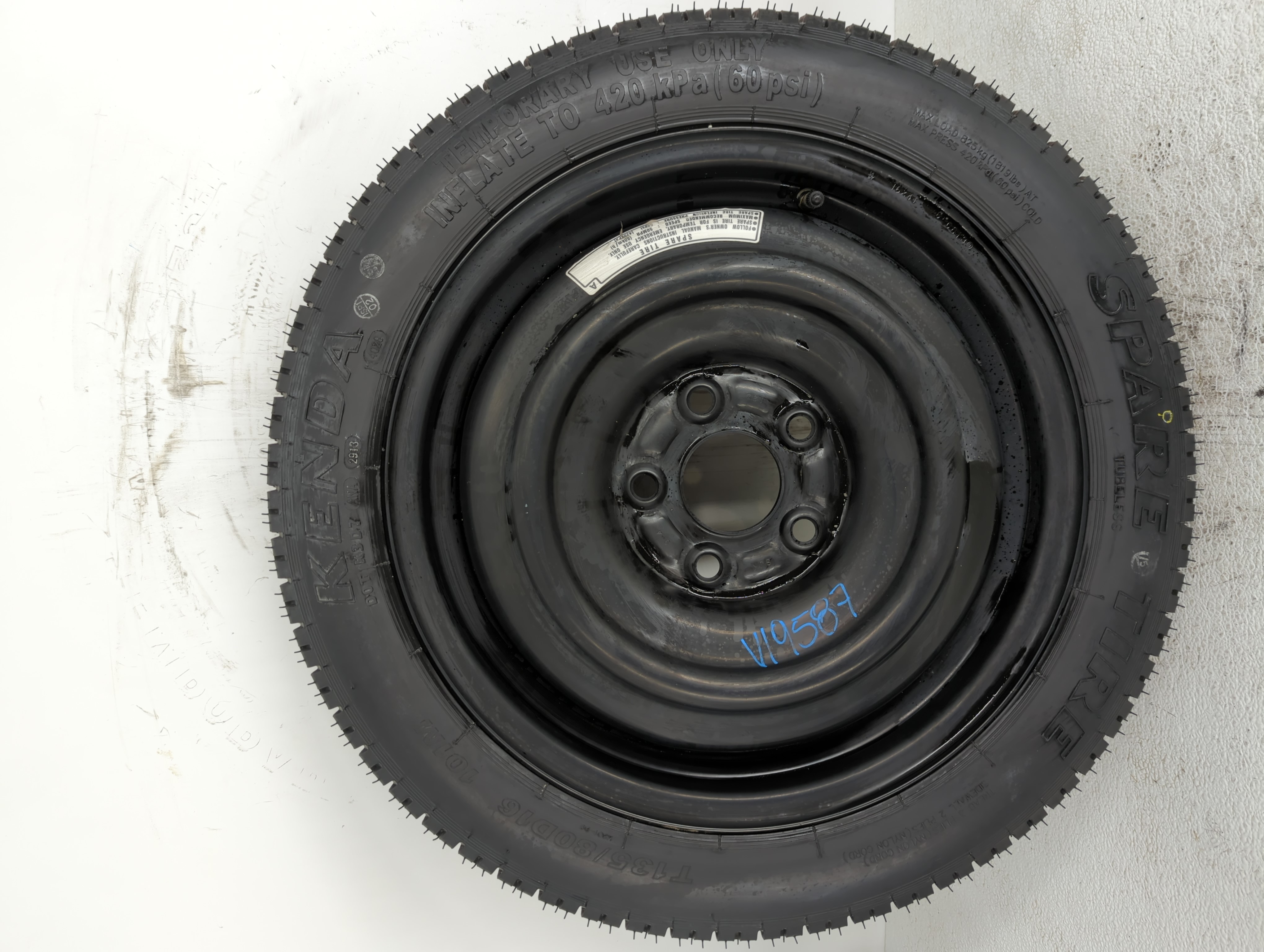 Picture of 2013-2015 Acura Ilx Spare Donut Tire Wheel Rim Oem 784559