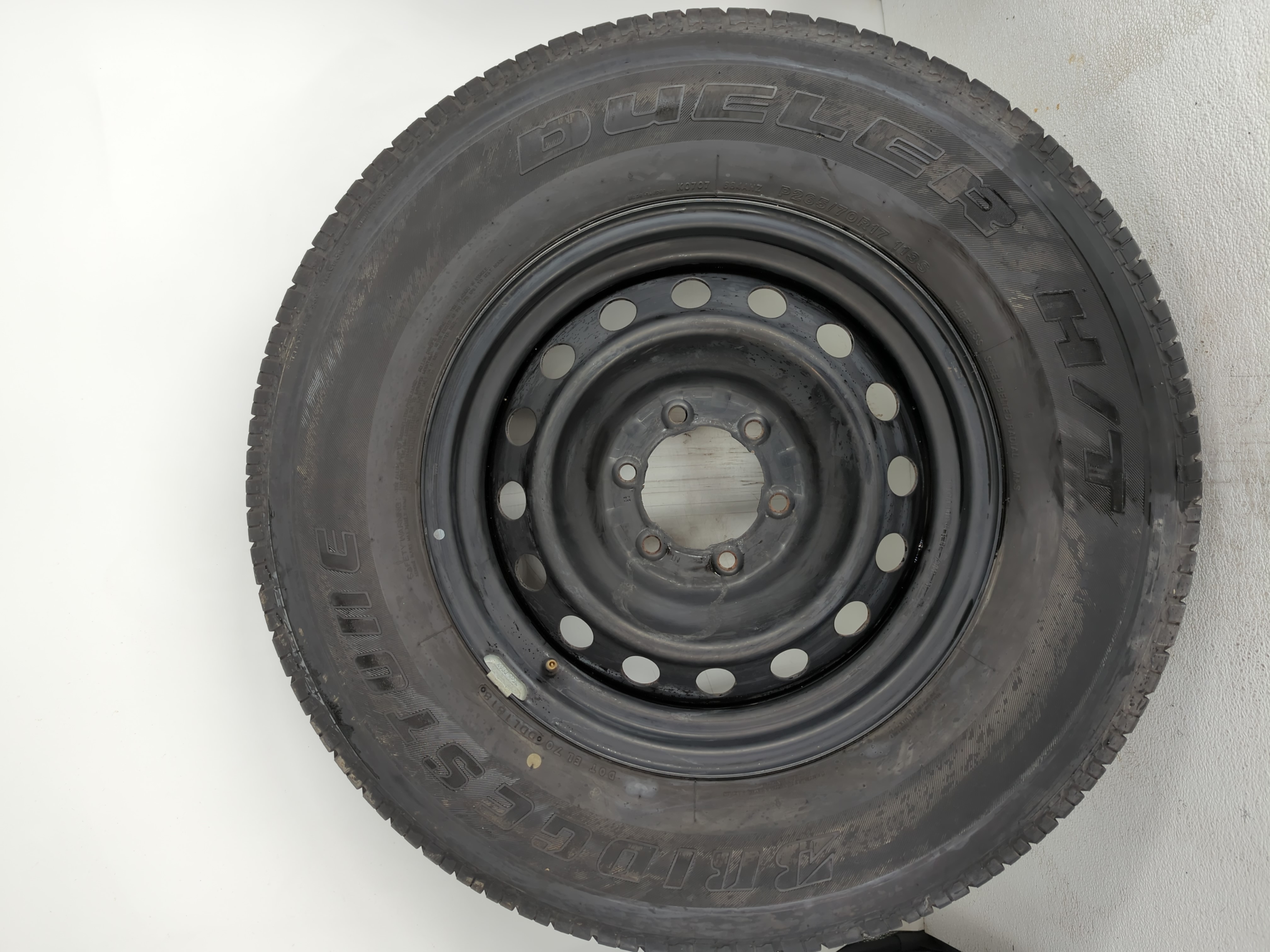 2010-2013 Toyota 4runner Spare Donut Tire Wheel Rim Oem 784573 - Oemusedautoparts1.com