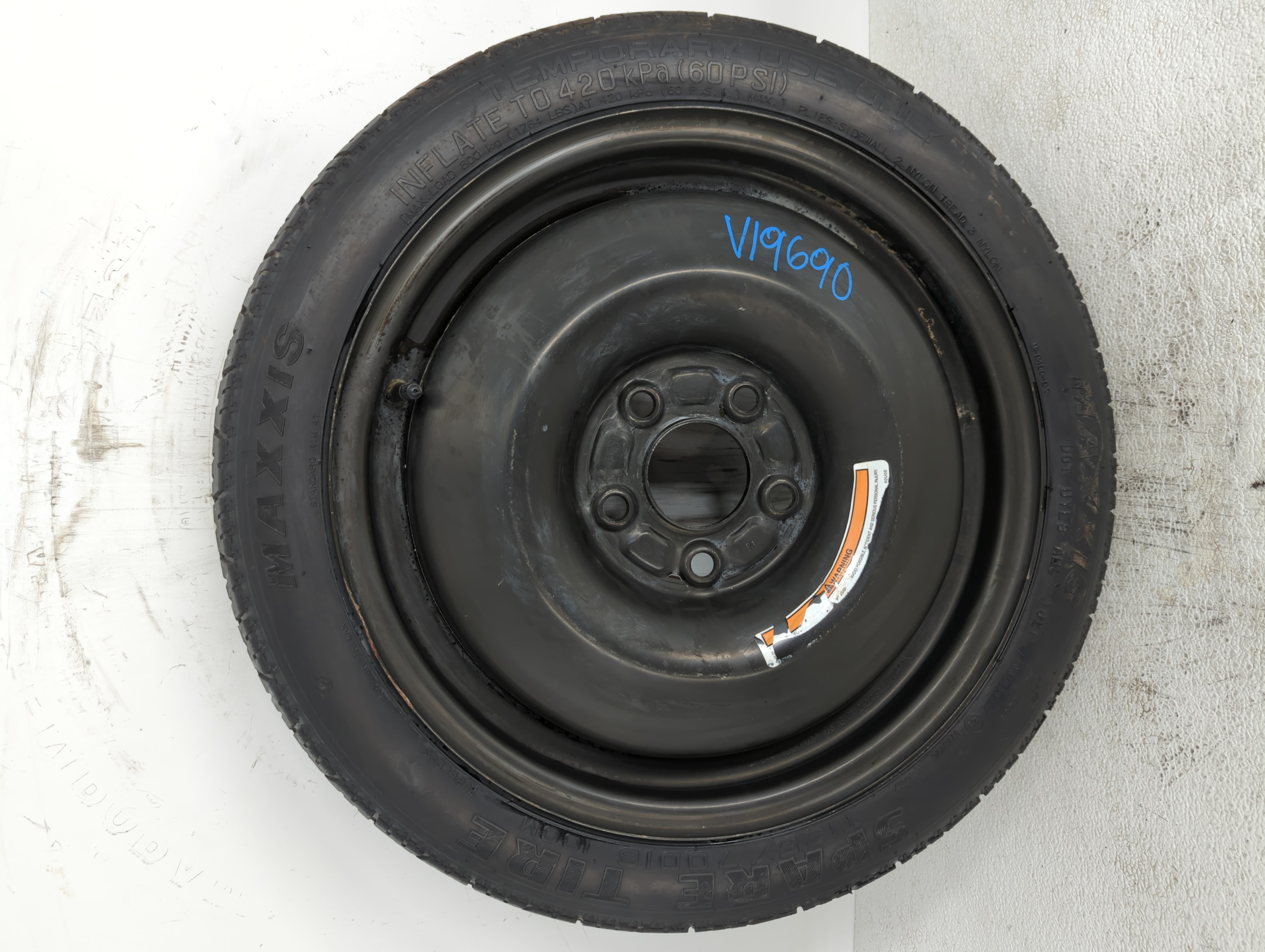 2002-2022 Nissan Altima Spare Donut Tire Wheel Rim Oem 784740 - Oemusedautoparts1.com
