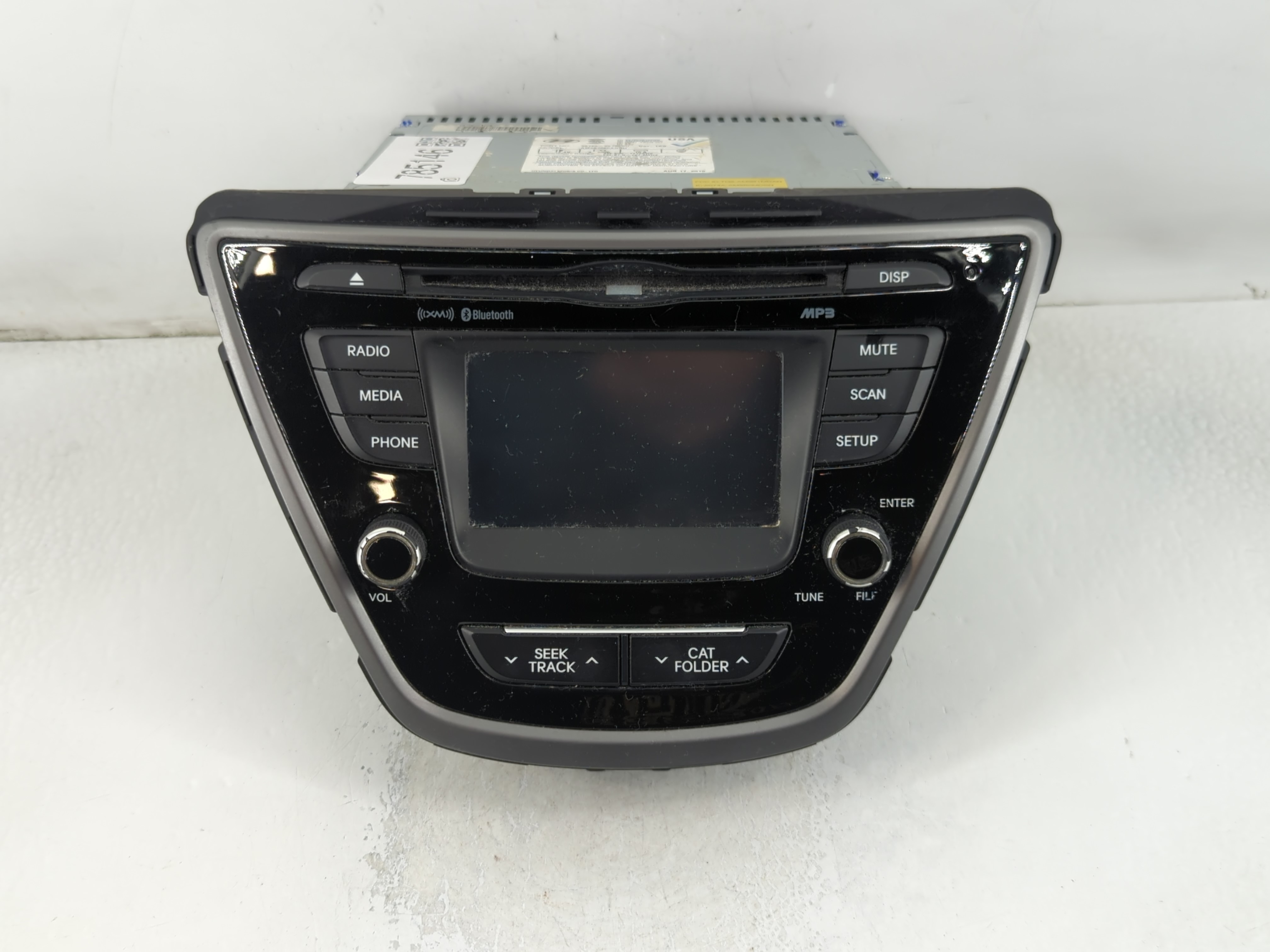 2014-2016 Hyundai Elantra Am Fm Cd Player Radio Receiver 785146 - Oemusedautoparts1.com