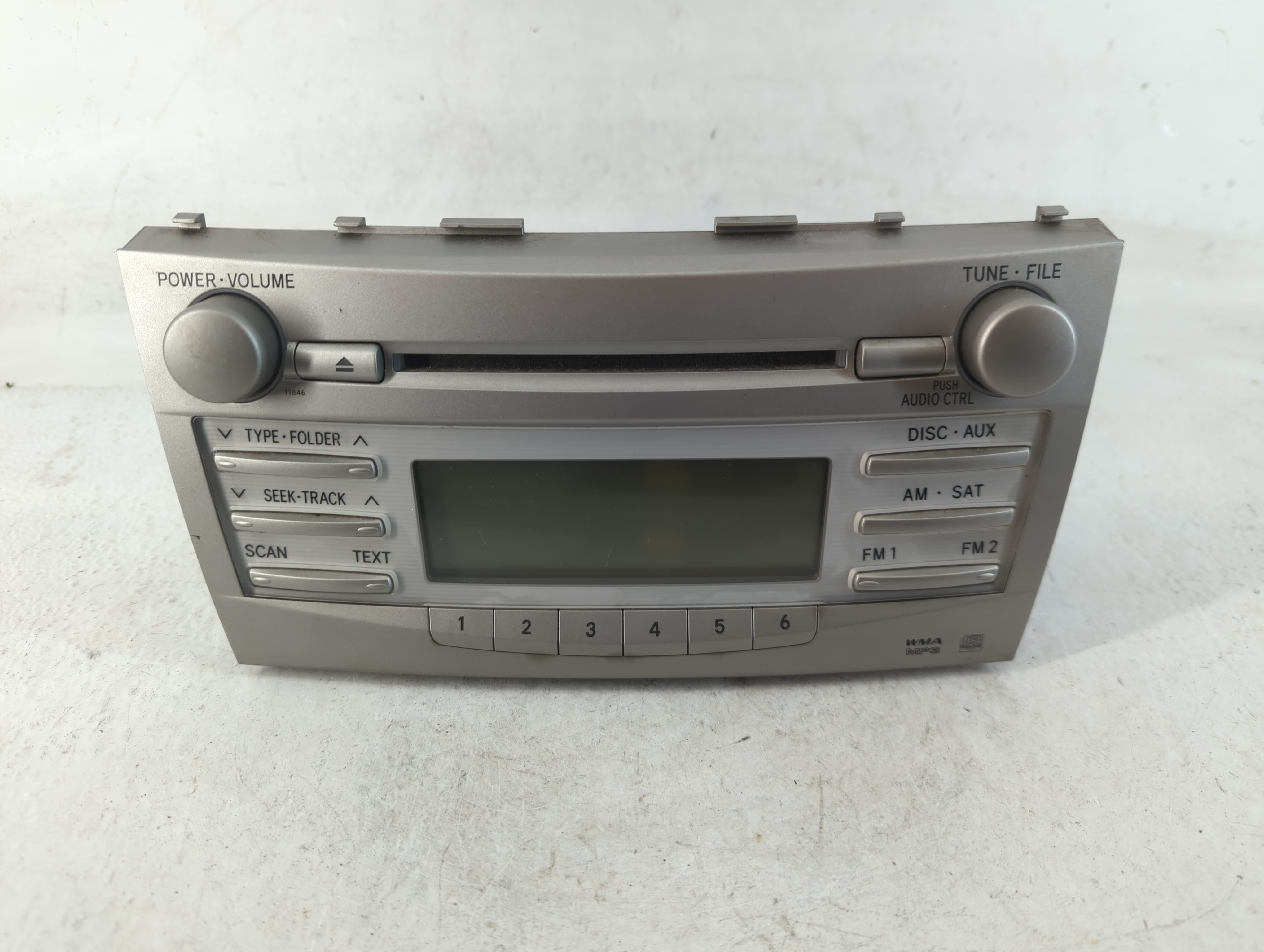 2010-2011 Toyota Camry Am Fm Cd Player Radio Receiver 785158 - Oemusedautoparts1.com