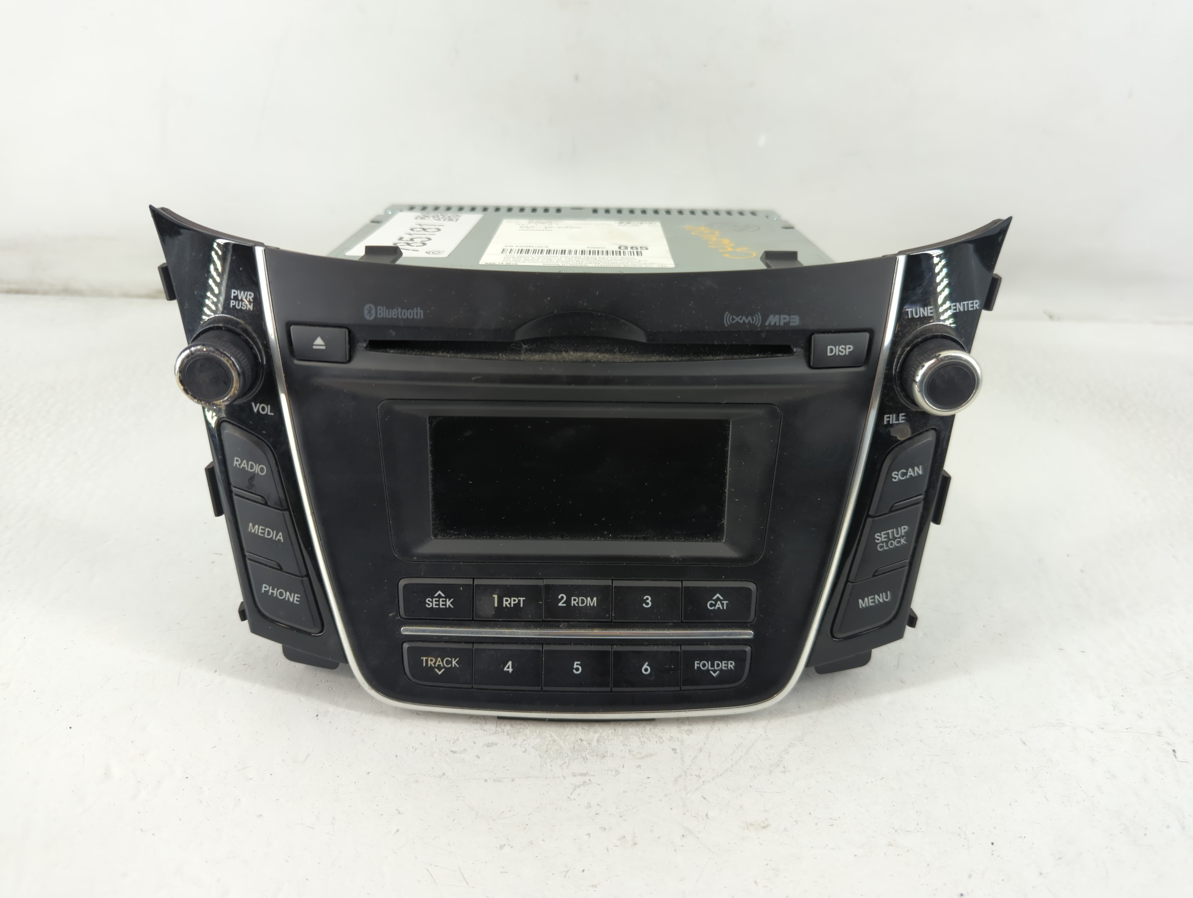2016-2017 Hyundai Elantra Gt Am Fm Cd Player Radio Receiver 785181 - Oemusedautoparts1.com