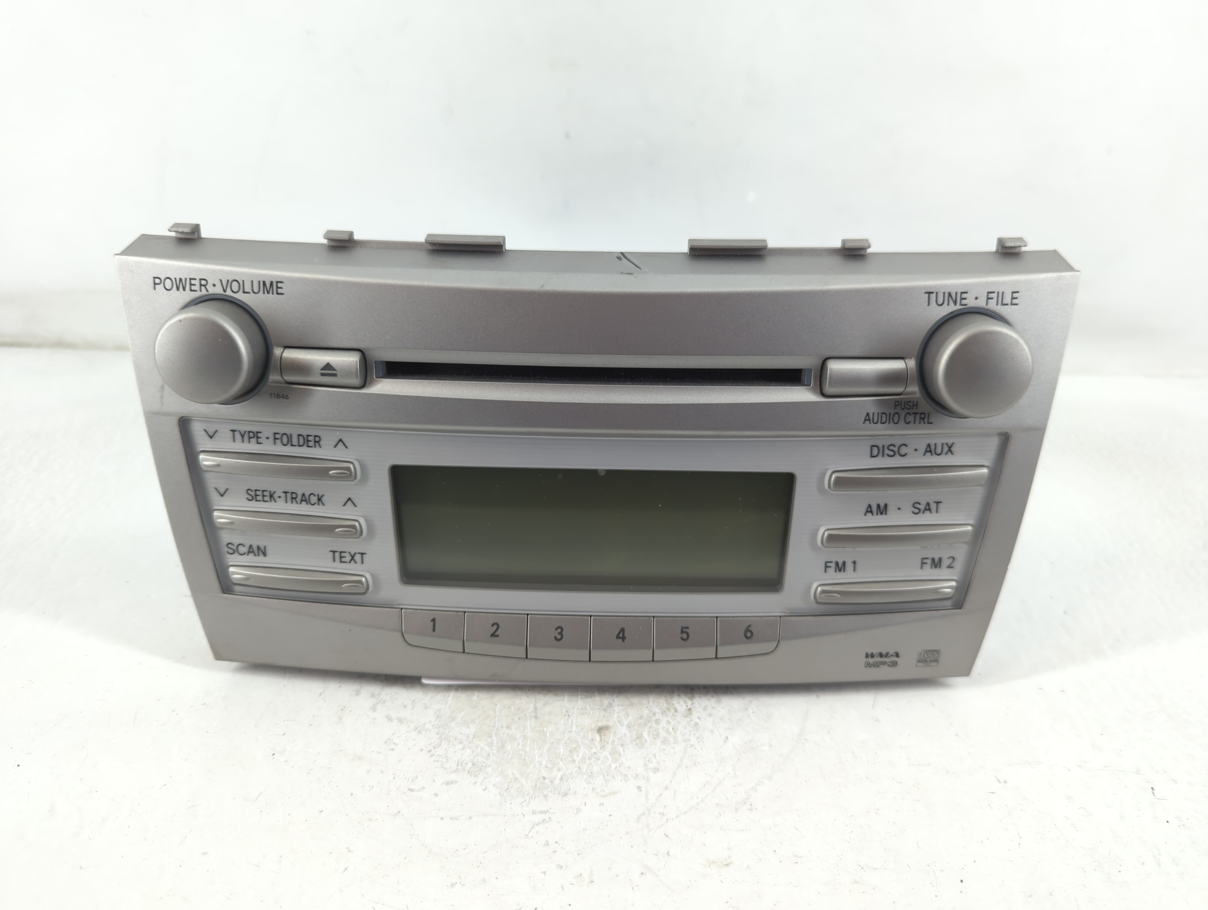2010-2011 Toyota Camry Am Fm Cd Player Radio Receiver 785191 - Oemusedautoparts1.com