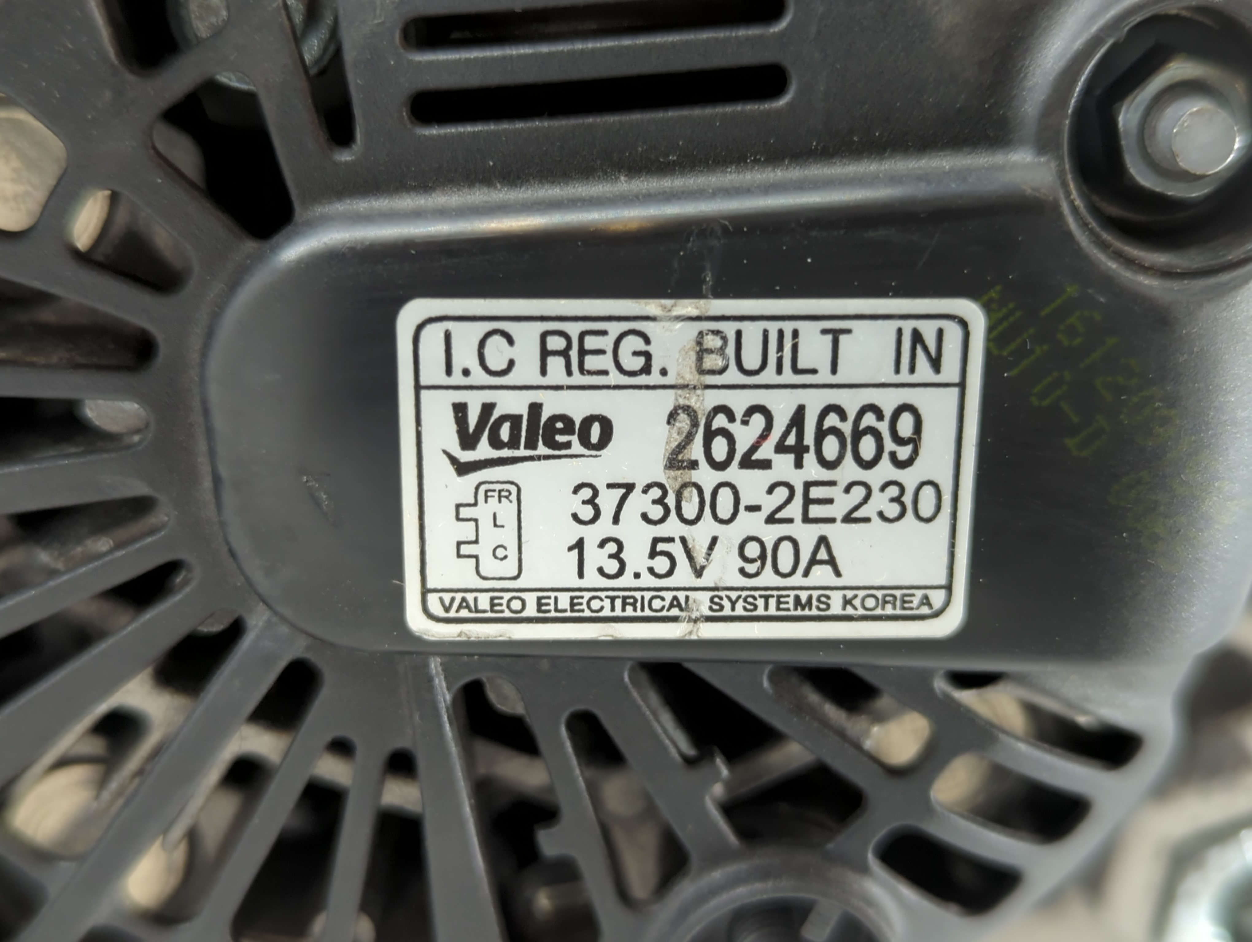 2017-2018 Kia Forte Alternator Generator Charging Assembly Engine Oem 785623 - Oemusedautoparts1.com