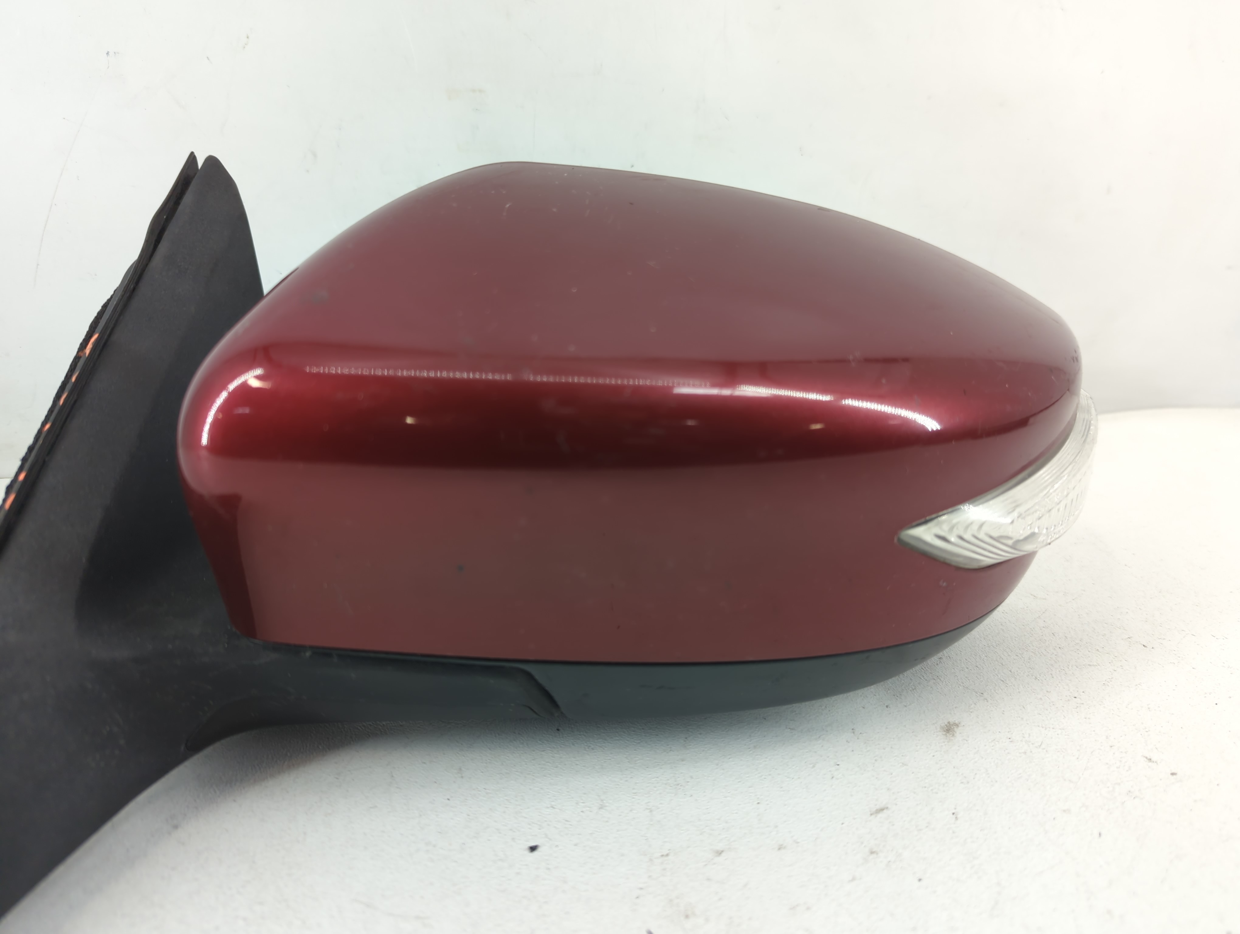 Picture of 2013-2018 Nissan Altima Driver Left Side View Power Door Mirror Red 786067