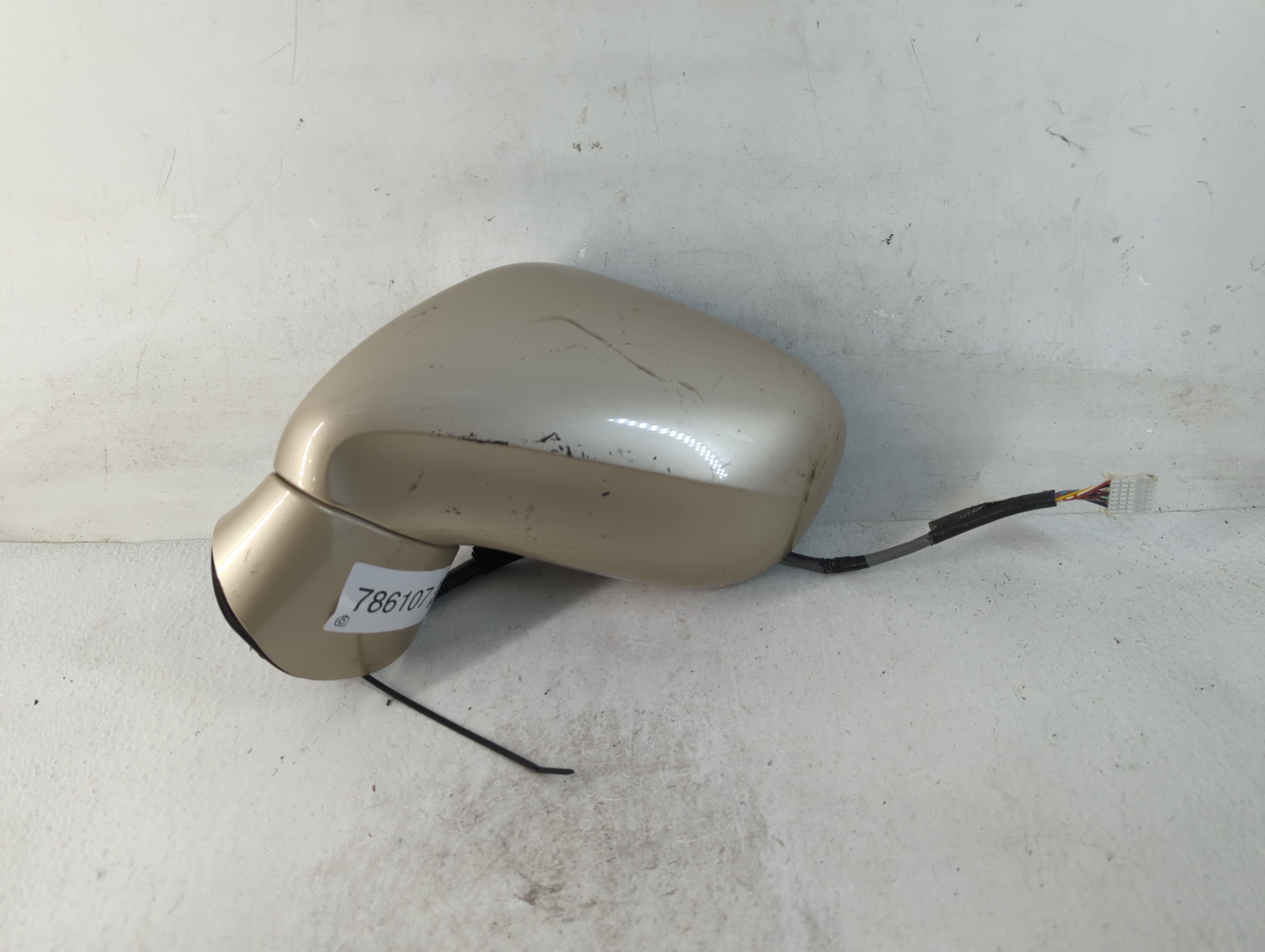 2007-2009 Lexus Es350 Driver Left Side View Power Door Mirror Tan 786107 - Oemusedautoparts1.com
