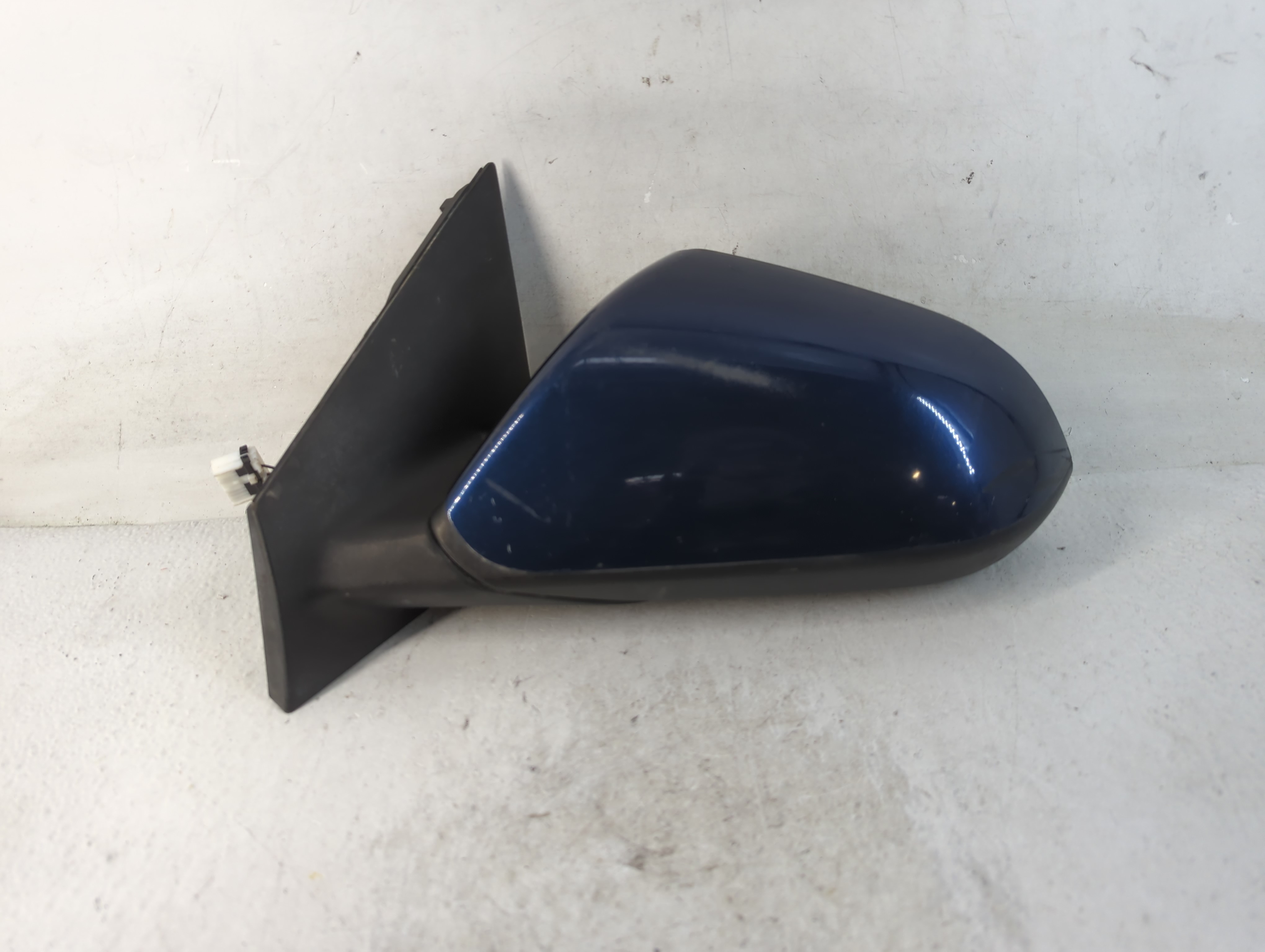 2016 Hyundai Sonata Driver Left Side View Power Door Mirror Blue 786340 - Oemusedautoparts1.com