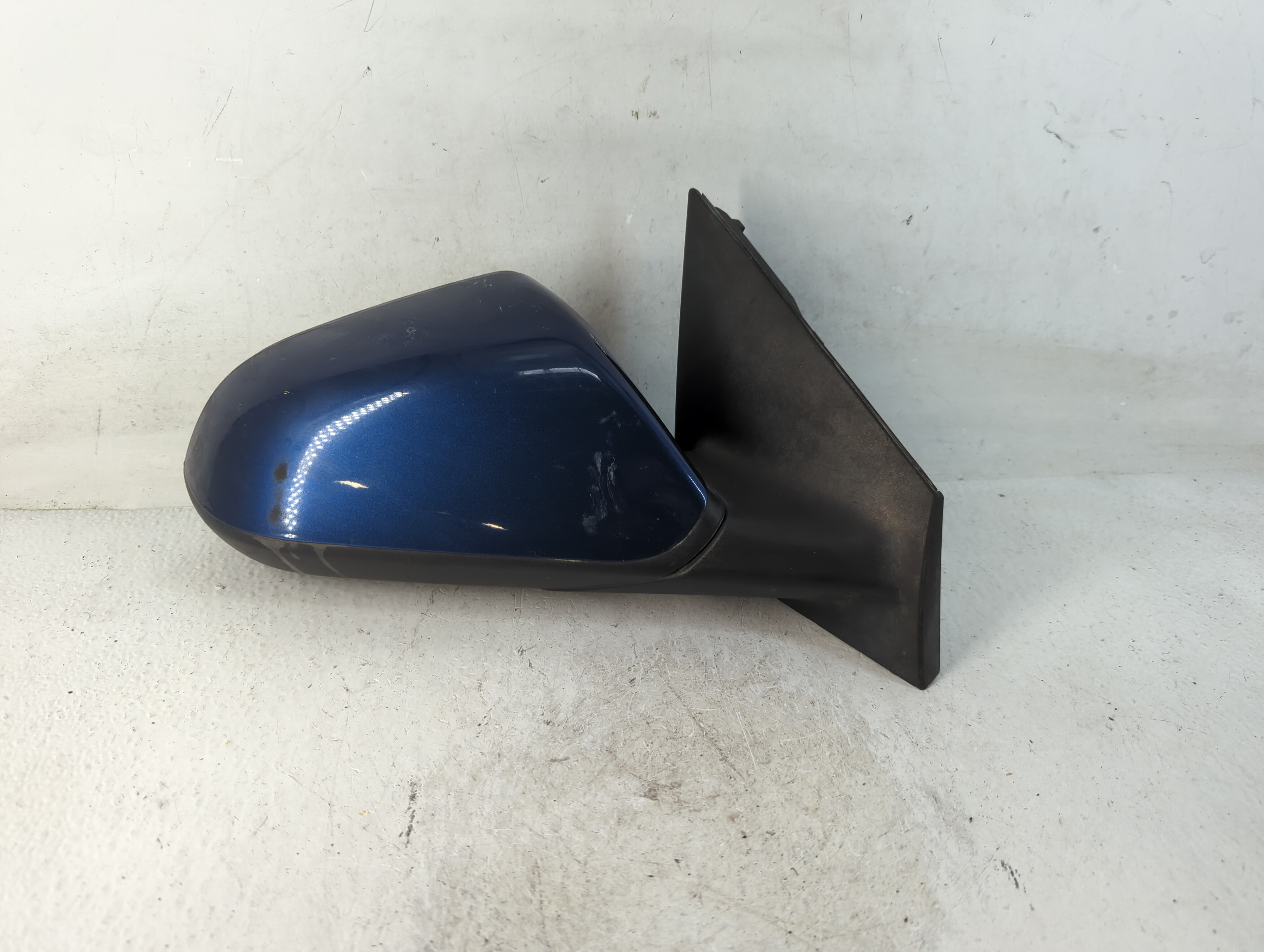 2016 Hyundai Sonata Passenger Right Side View Power Door Mirror Blue 786428 - Oemusedautoparts1.com