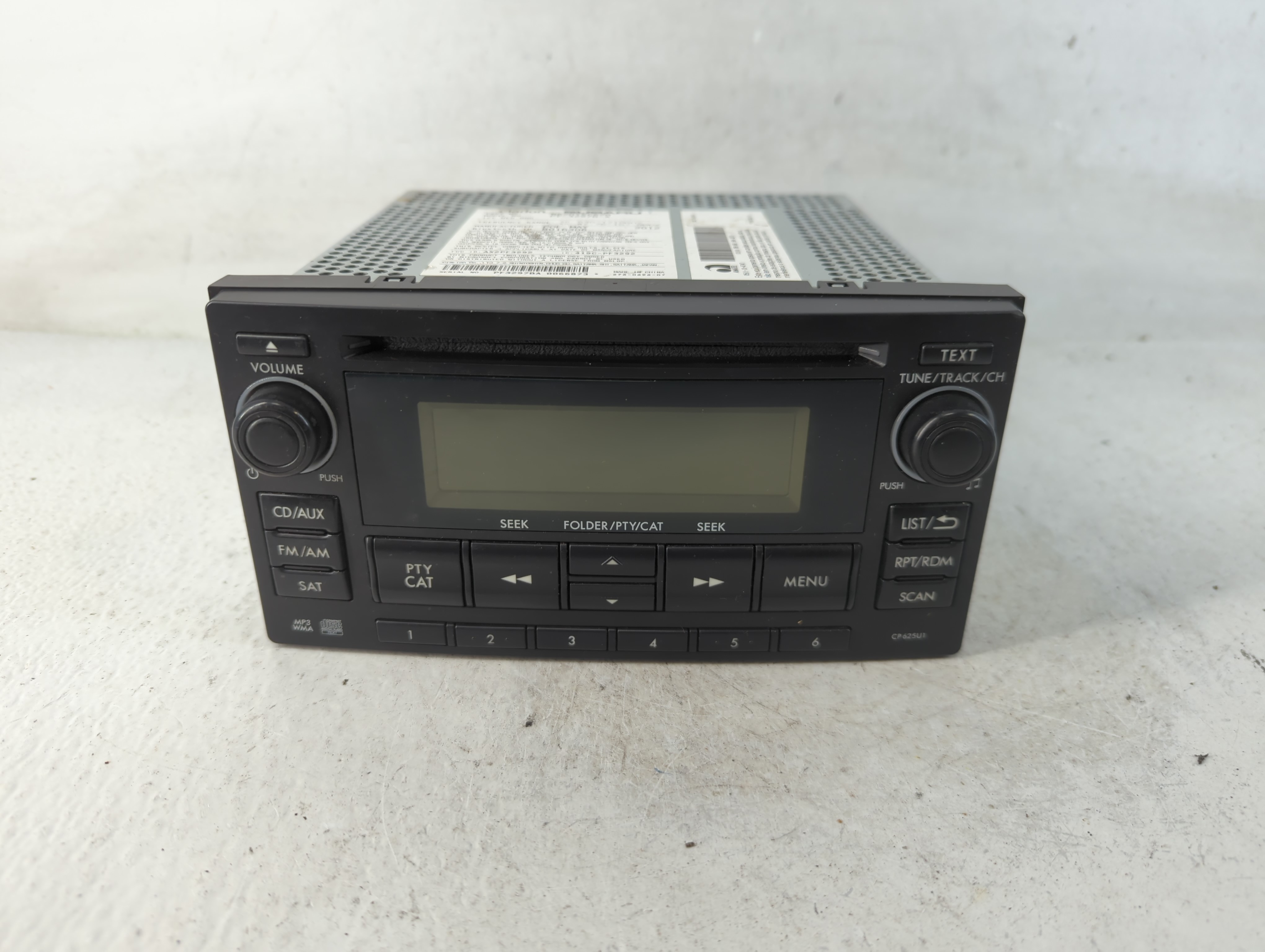 2013 Subaru Forester Am Fm Cd Player Radio Receiver 786540 - Oemusedautoparts1.com