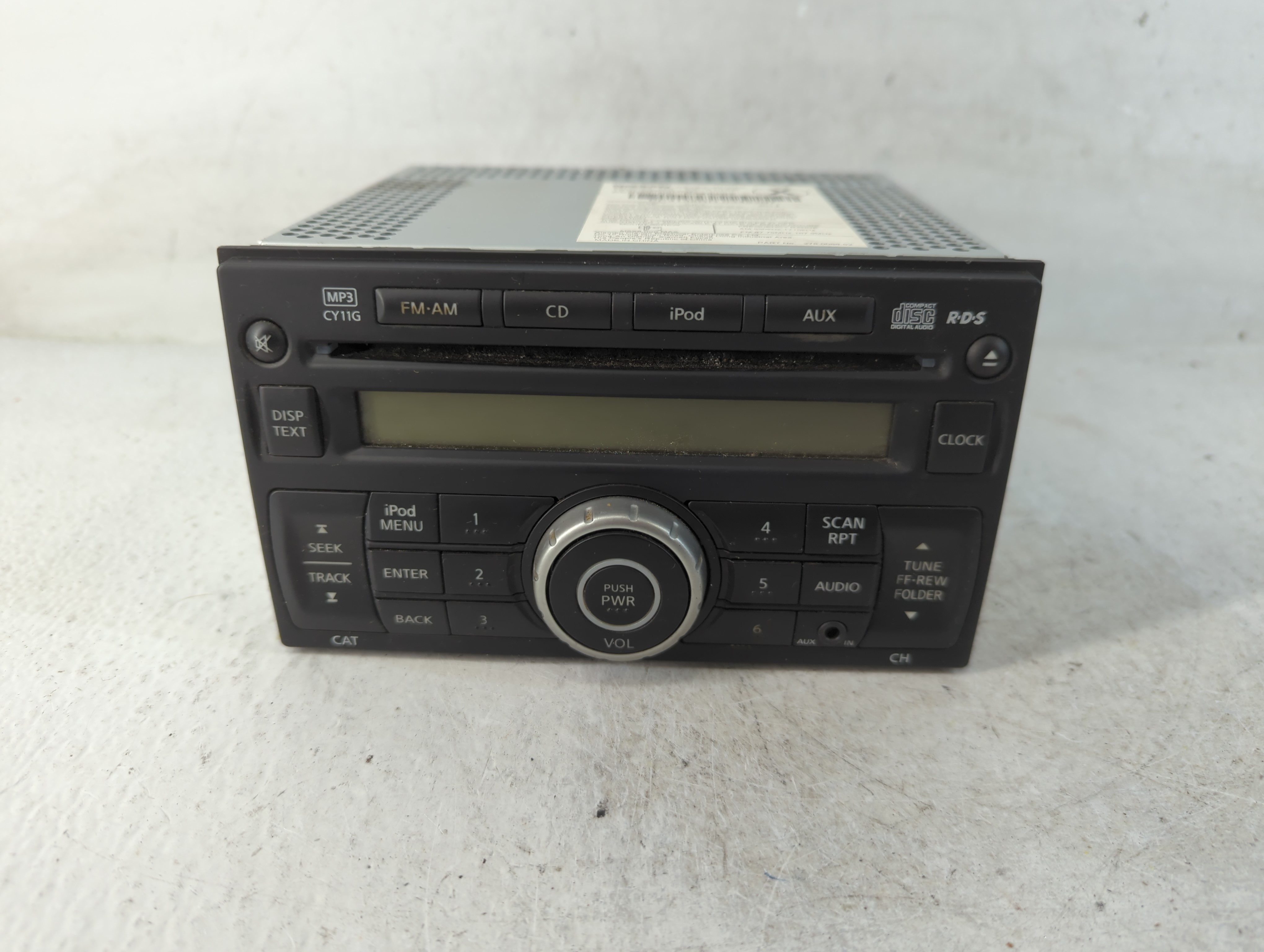 2014-2014 Nissan Juke Am Fm Cd Player Radio Receiver 786545 - Oemusedautoparts1.com