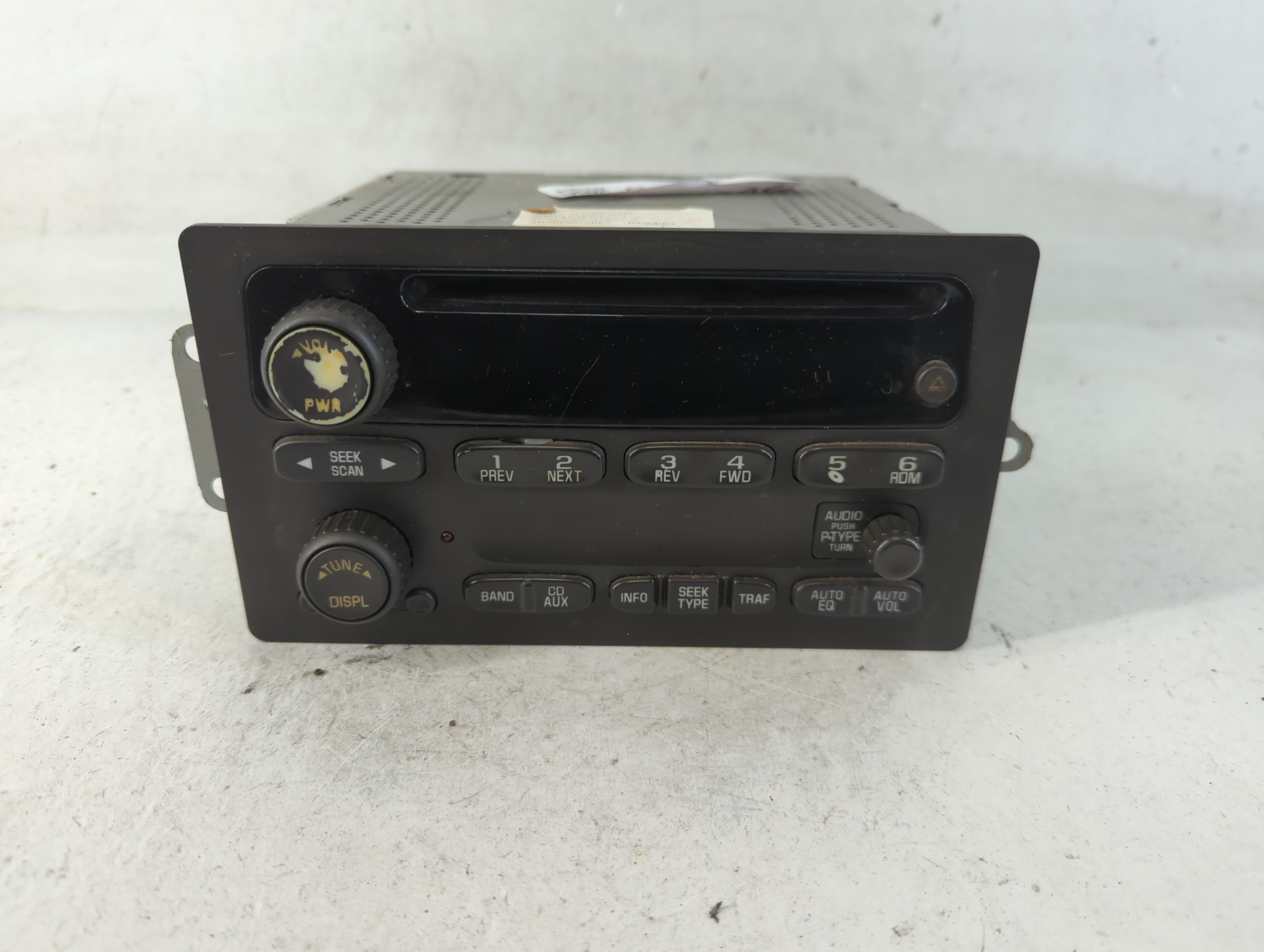 Chevrolet S10 Blazer Am Fm Cd Player Radio Receiver 786576 - Oemusedautoparts1.com