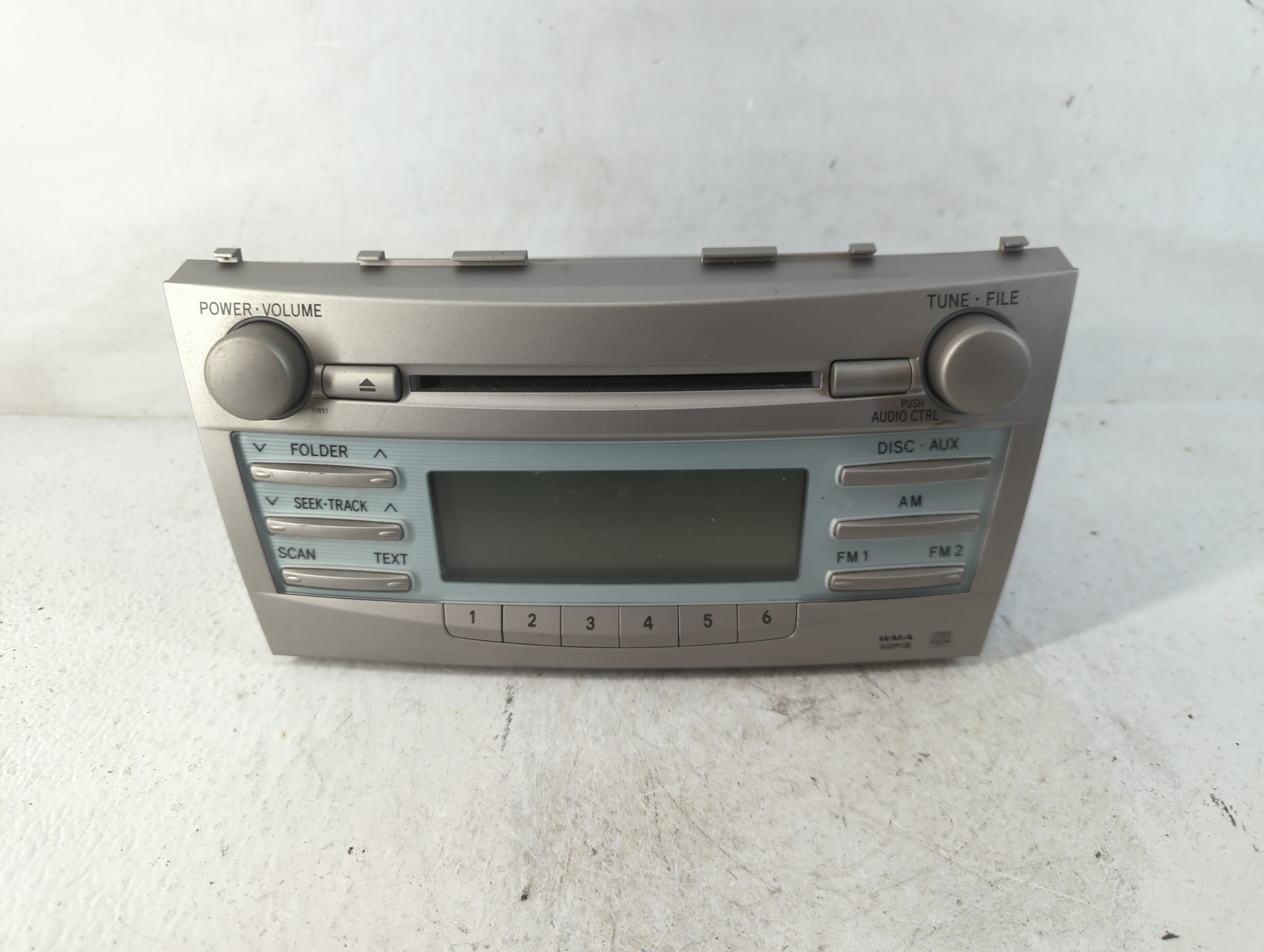 2007-2009 Toyota Camry Am Fm Cd Player Radio Receiver 786607 - Oemusedautoparts1.com