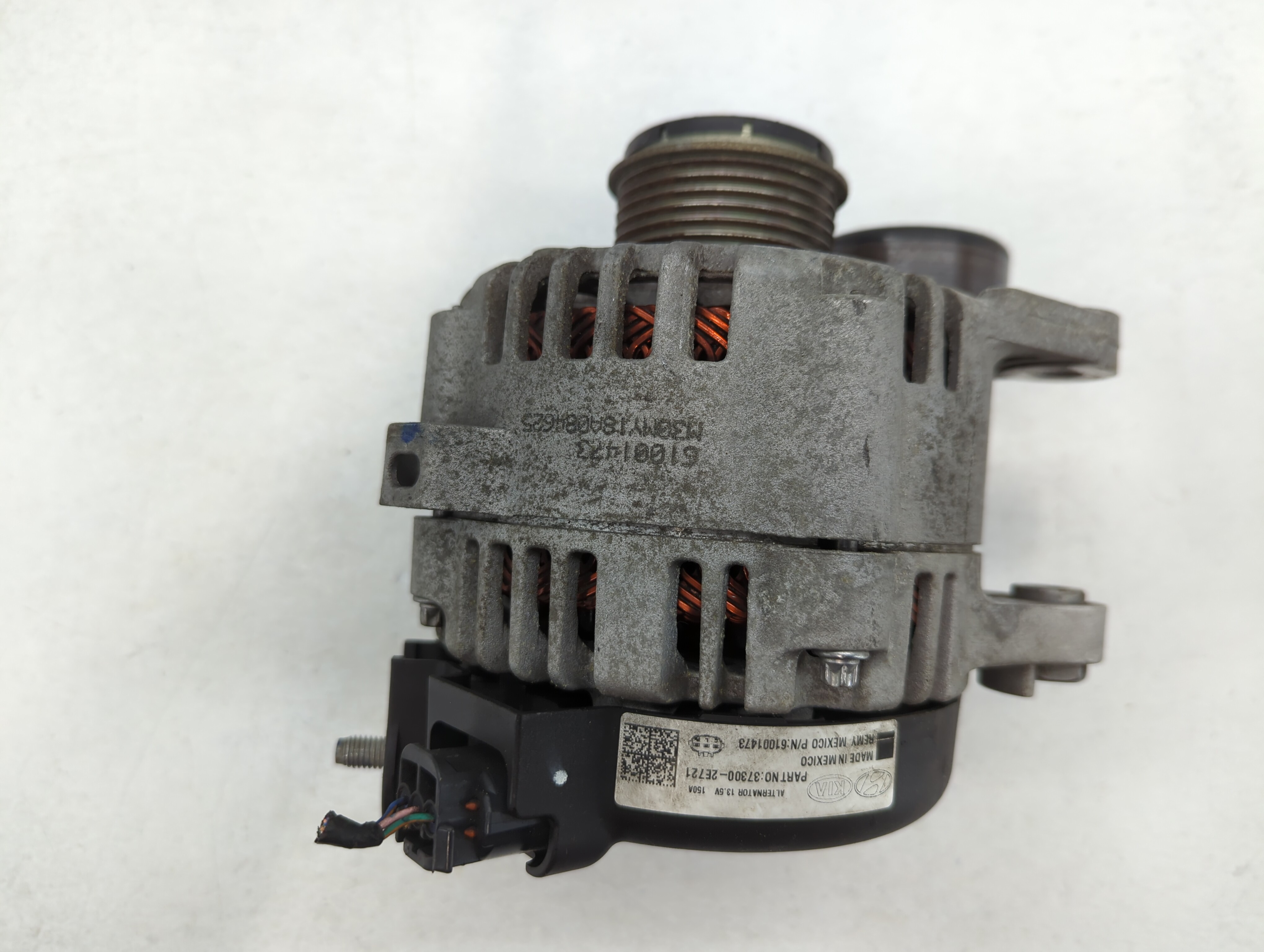 2017 Hyundai Elantra Alternator Generator Charging Assembly Engine Oem 786647 - Oemusedautoparts1.com