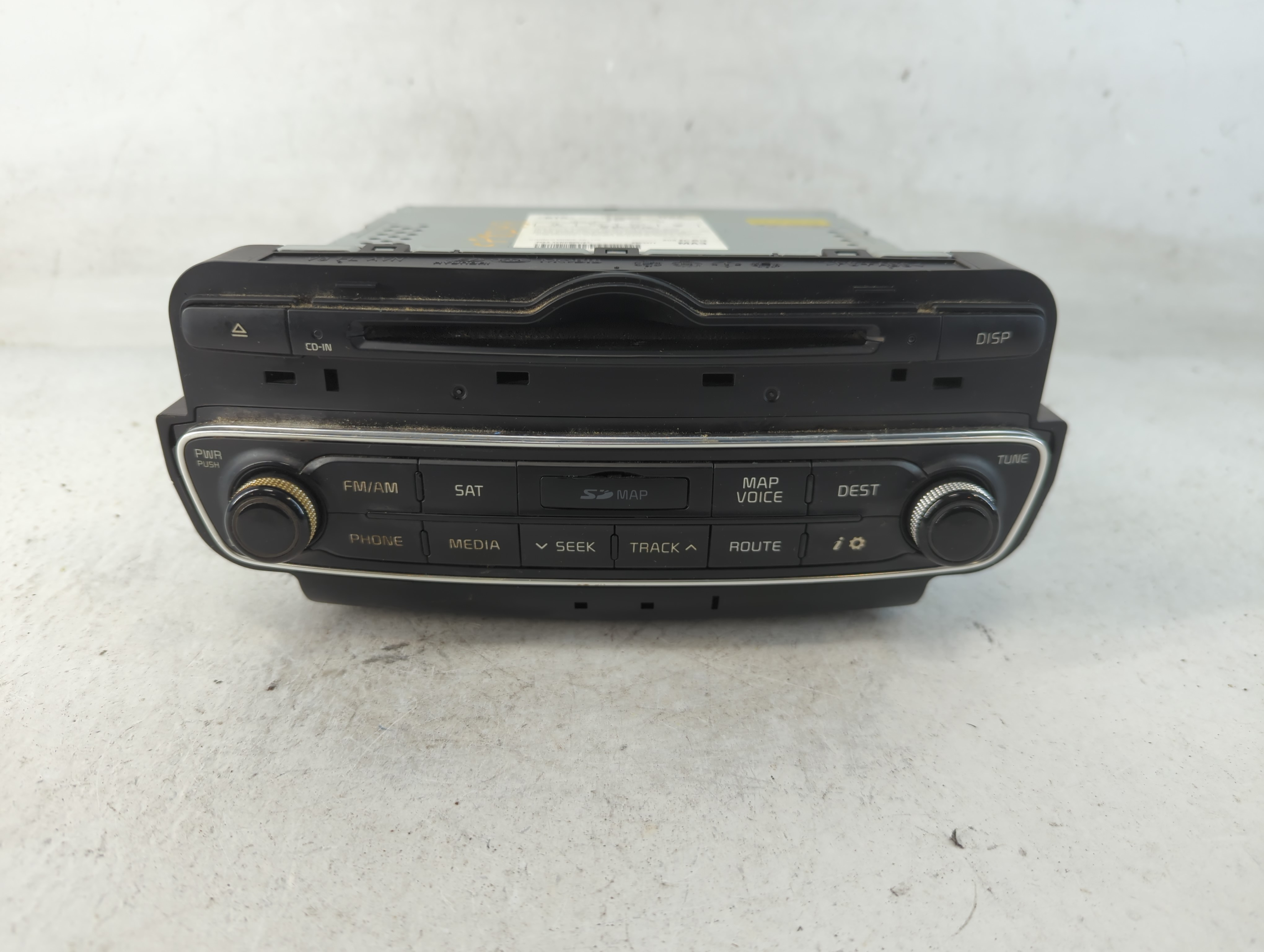 2014-2015 Kia Cadenza Am Fm Cd Player Radio Receiver 786663 - Oemusedautoparts1.com