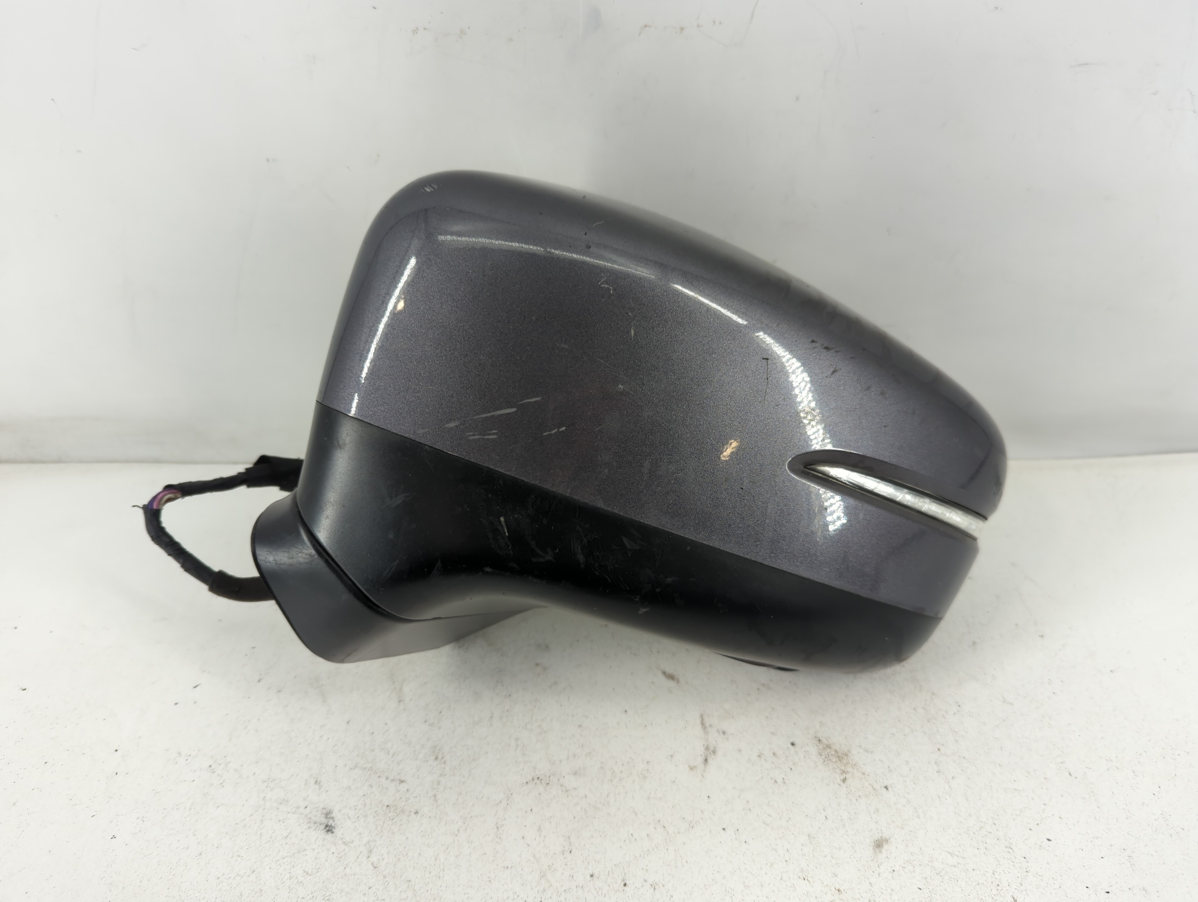 2019 Honda Odyssey Driver Left Side View Power Door Mirror Dark Grey 786688 - Oemusedautoparts1.com